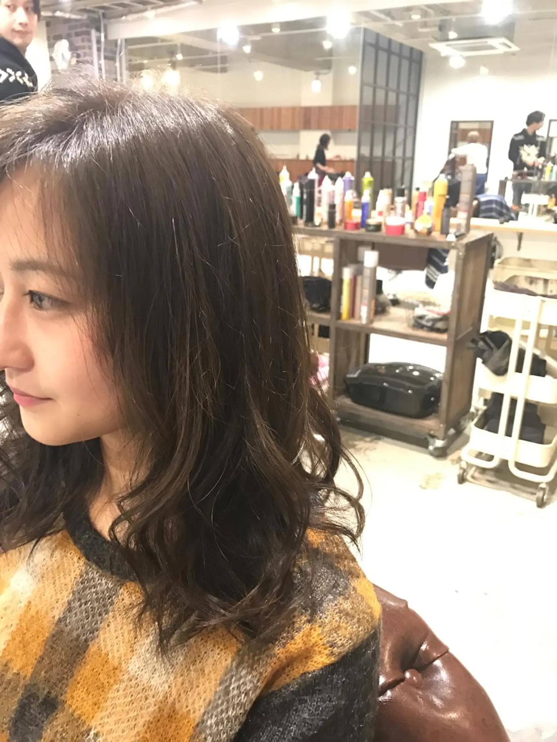 ショート ミディアム セミロング ロング カラー パーマ ヘアアレンジ メンズ メンズブリーチ ブリーチ 透明感カラー グレージュ ブリーチなしカラー Forest. -髪質改善-のヘアスタイル