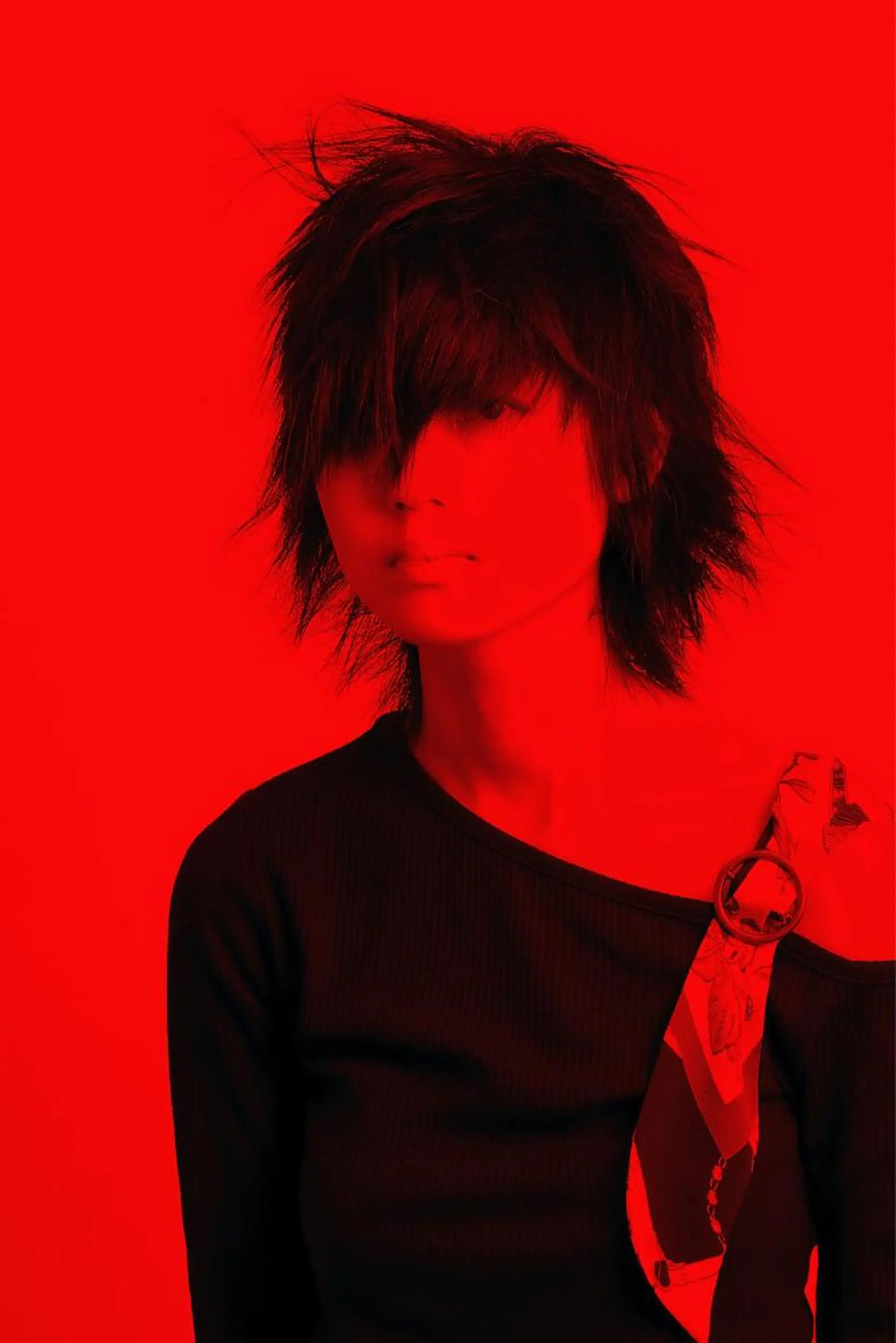 ミディアム 大西 洋平のヘアスタイル