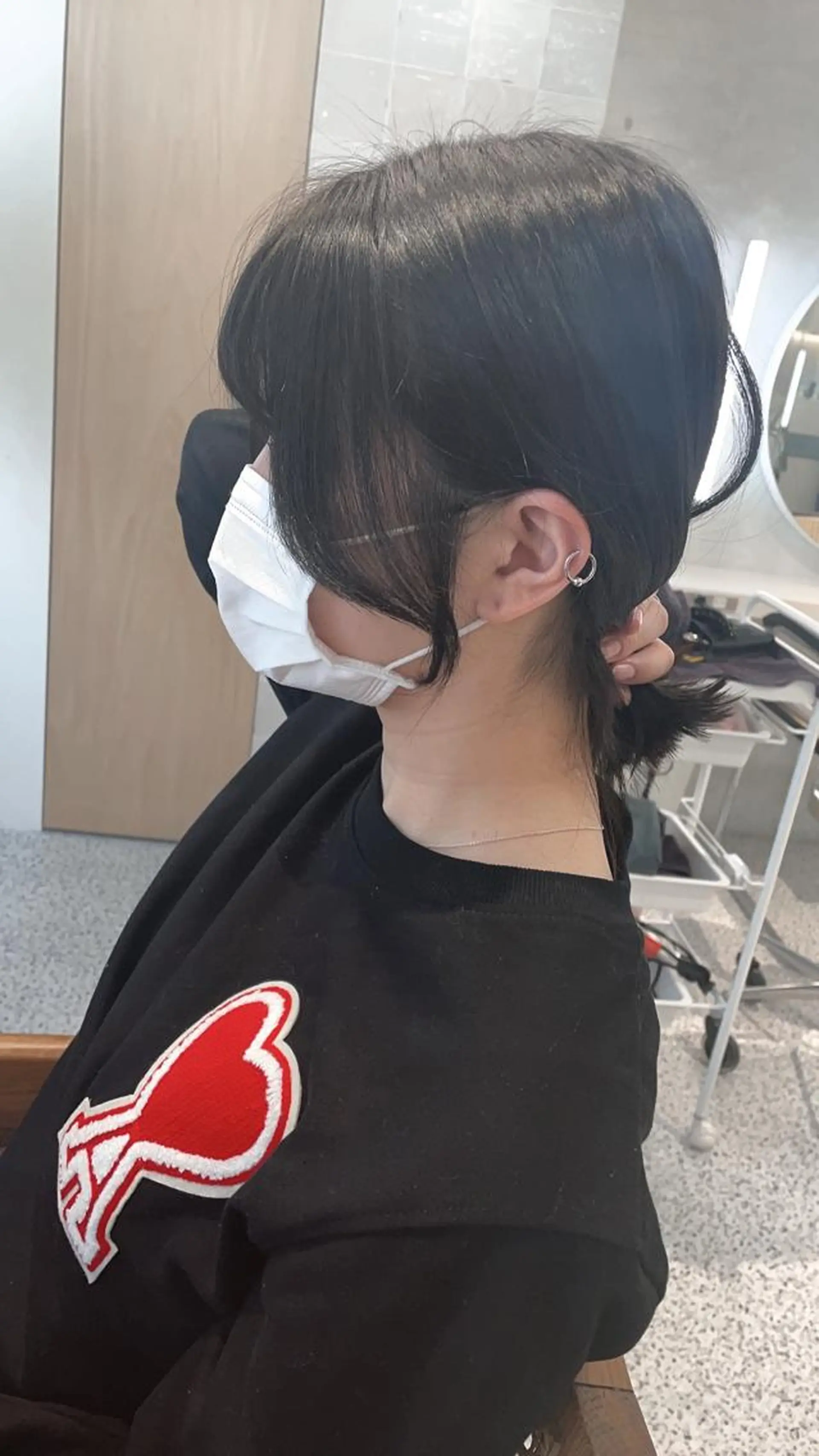 ミディアム 小顔カット レイヤーカット🎀 kanaのヘアスタイル