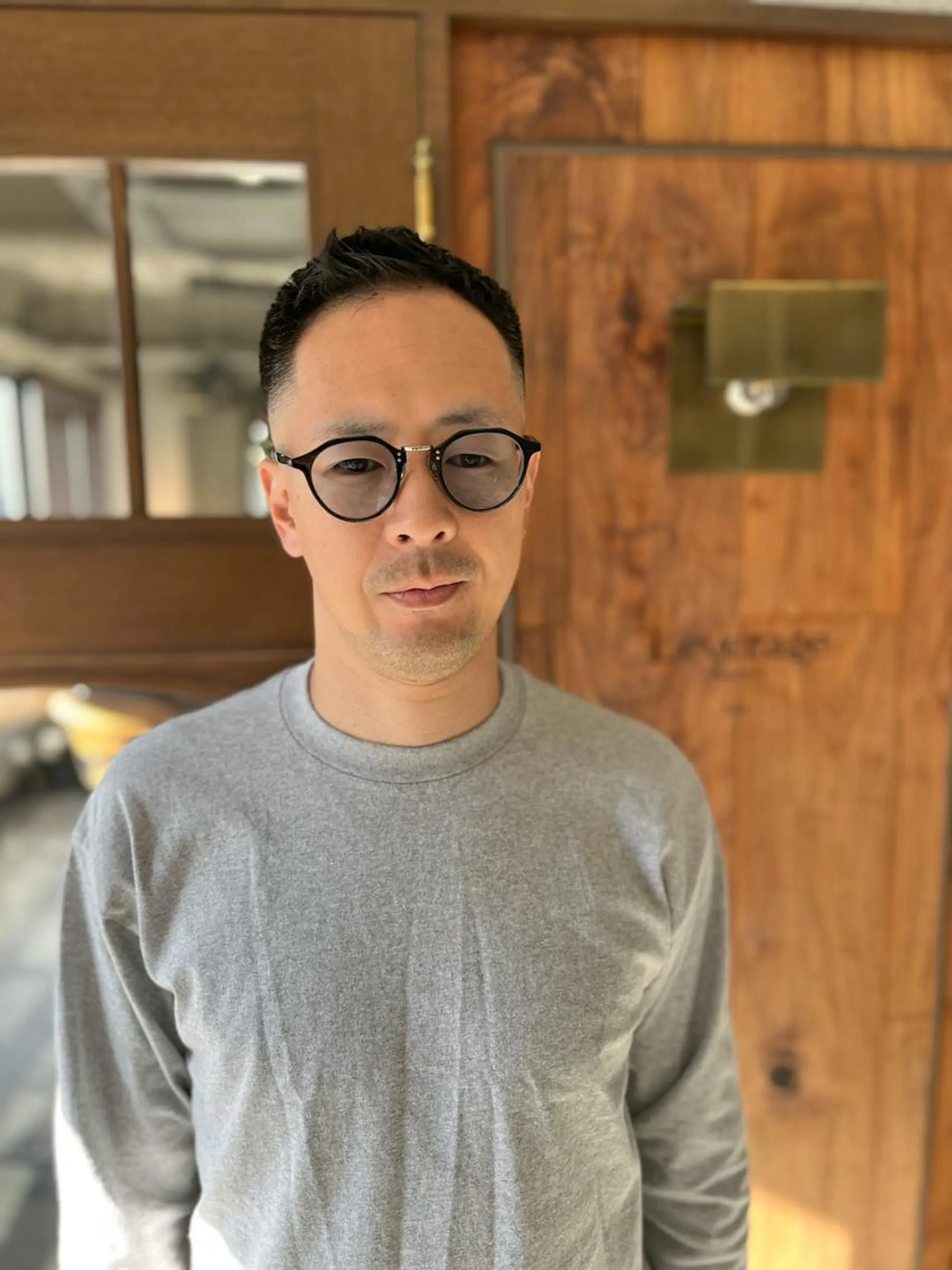 ショート メンズ THE MAN Leverage New York所属・大村 大心のヘアスタイル