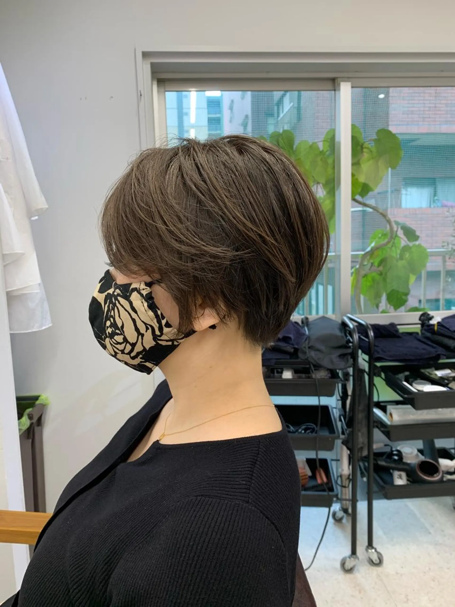 ショート 丸みショート ショートヘア カット ヘアカラー ショート、ボブ特化 長島智彦のヘアスタイル