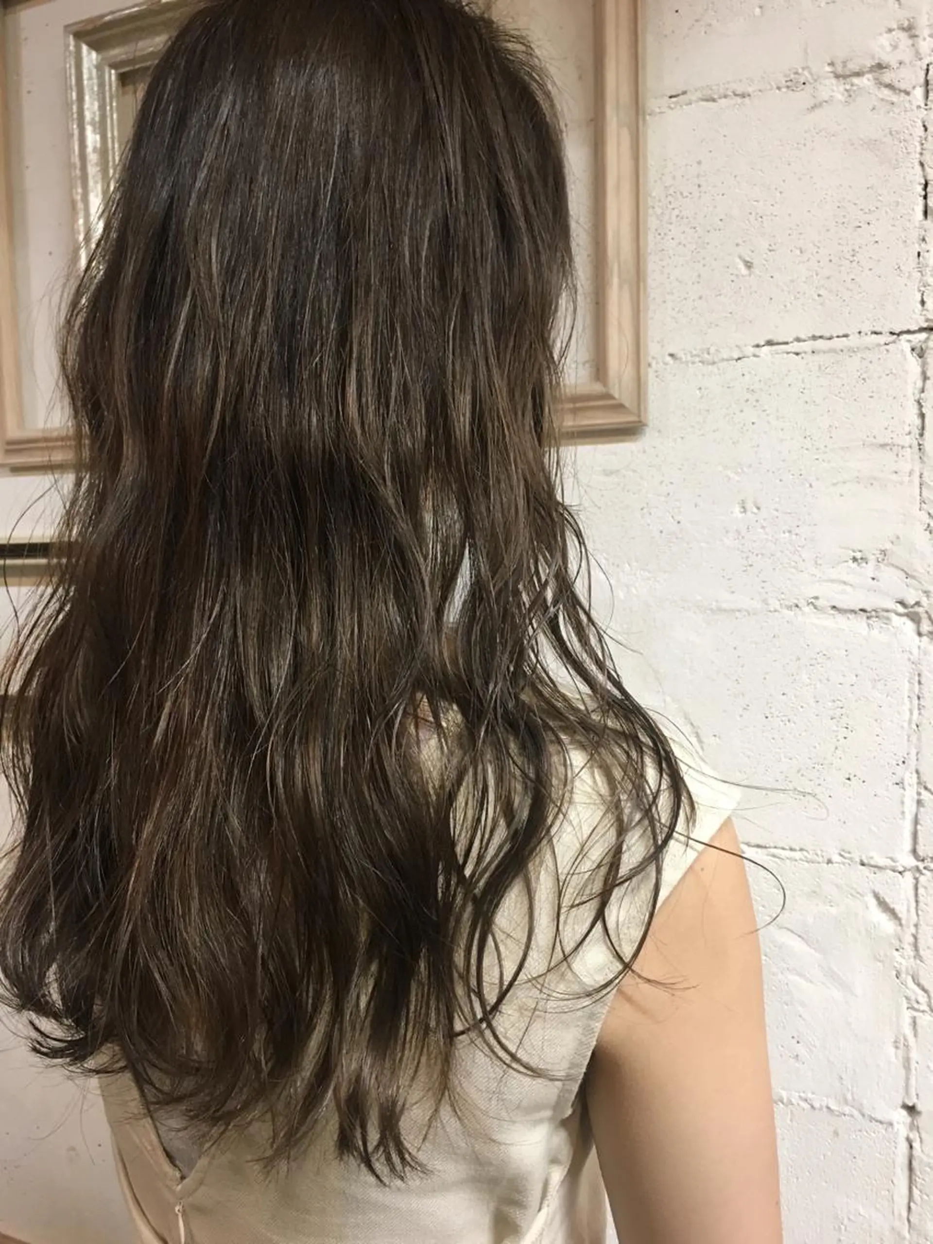 ロング コンドウ ハヅキのヘアスタイル