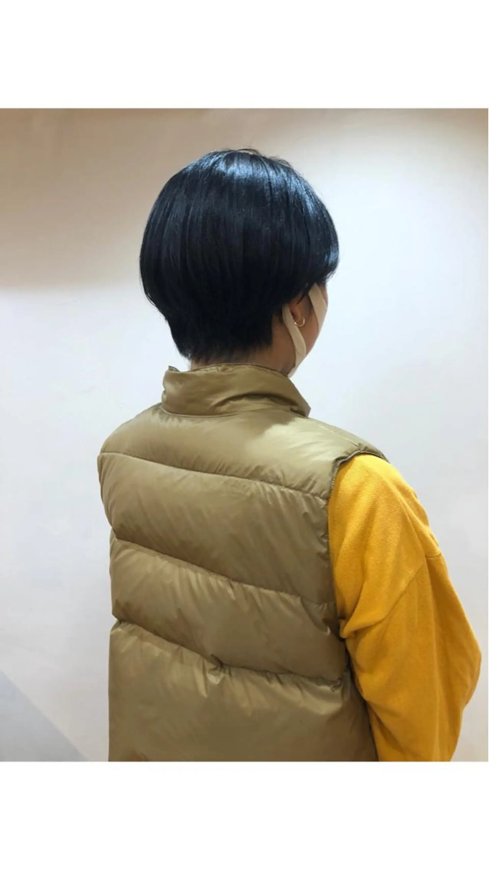 ショート カラー あずまぐち めぐみのヘアスタイル