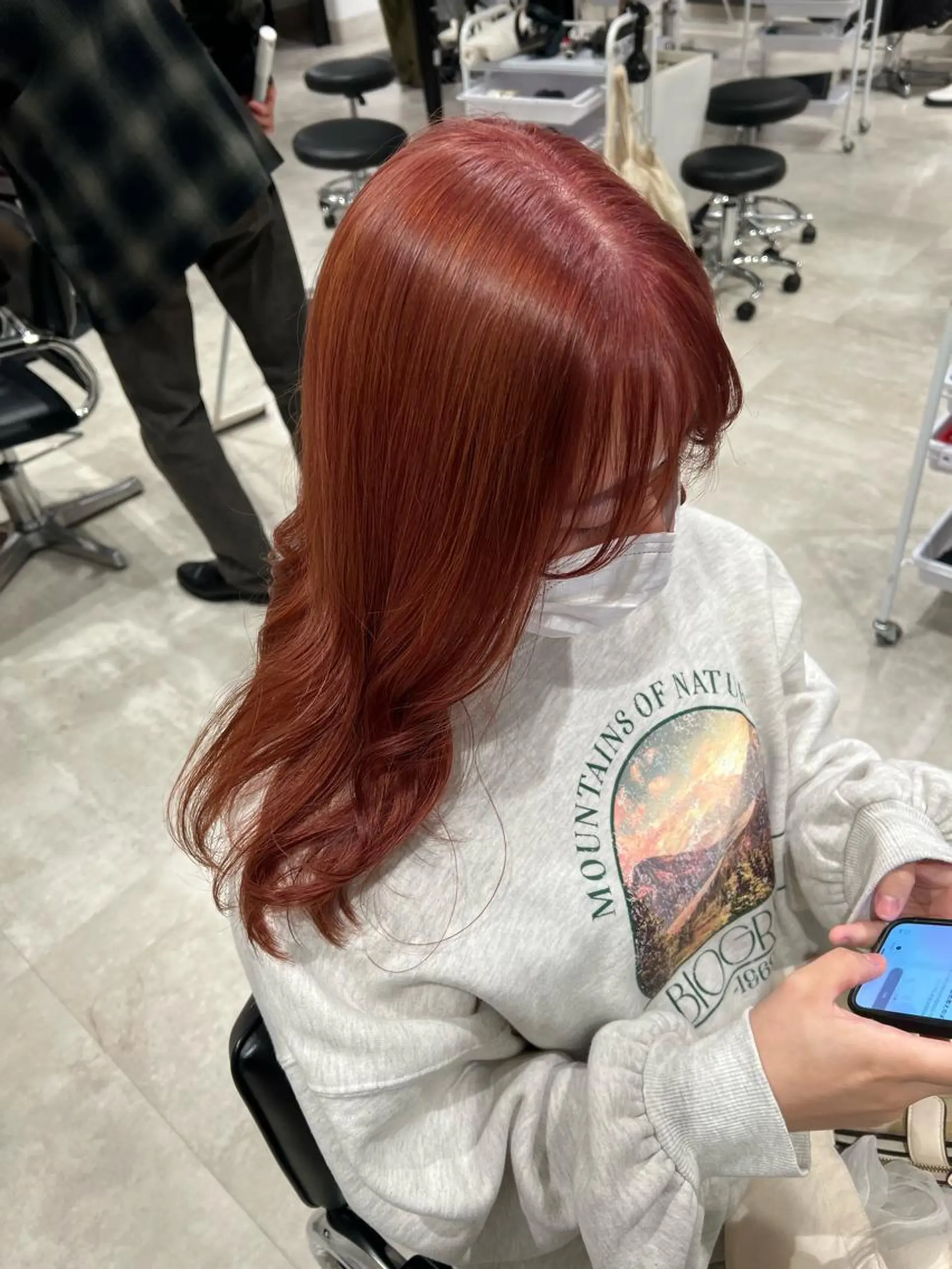 セミロング GO TO DAY 渋谷モディ店所属・艶髪 mayuka💖のヘアスタイル