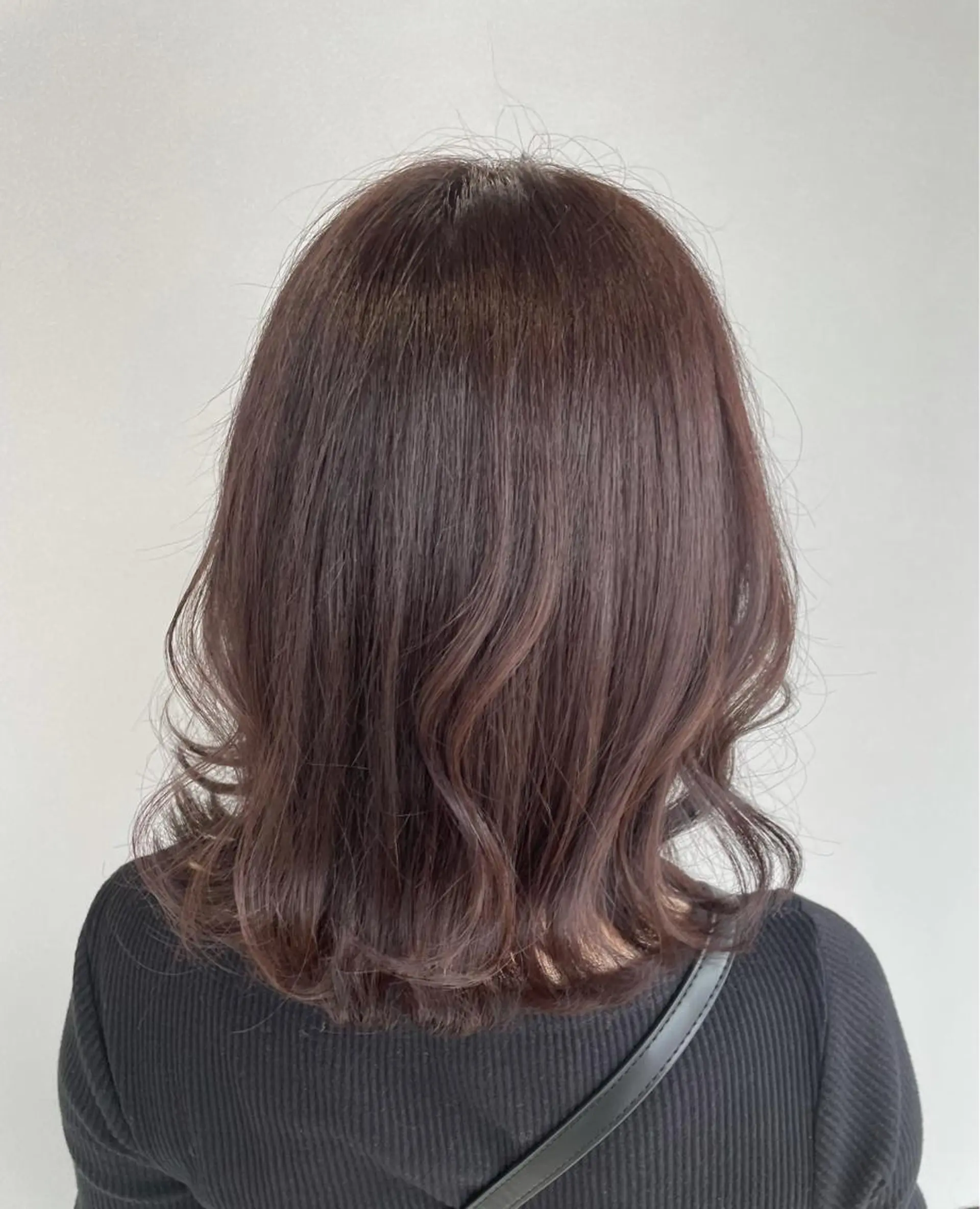 カラー ベージュカラー ラベンダーカラー _WHITE浜松店 もえかのヘアスタイル