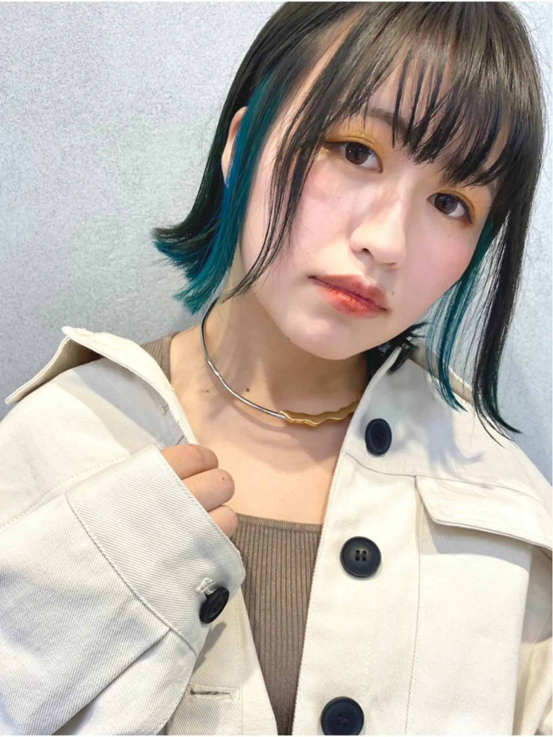 ミディアム カラー 透明感カラーブリーチ 🌼シゲモトアヤ🌼のヘアスタイル