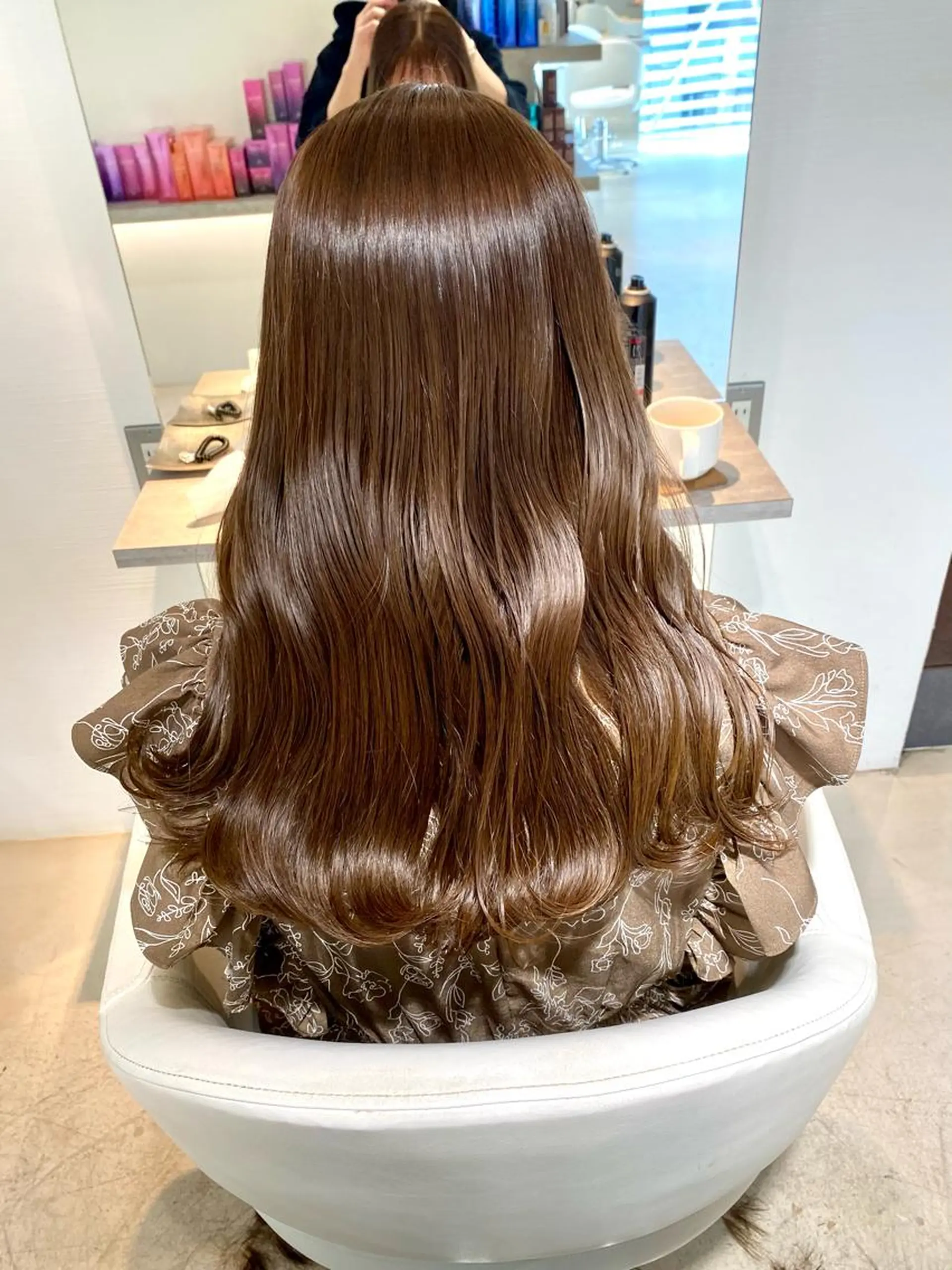セミロング 髪質改善 トリートメント ヘアカラー トリートメント 🫧艶髪専門🫧 マサヤのヘアスタイル