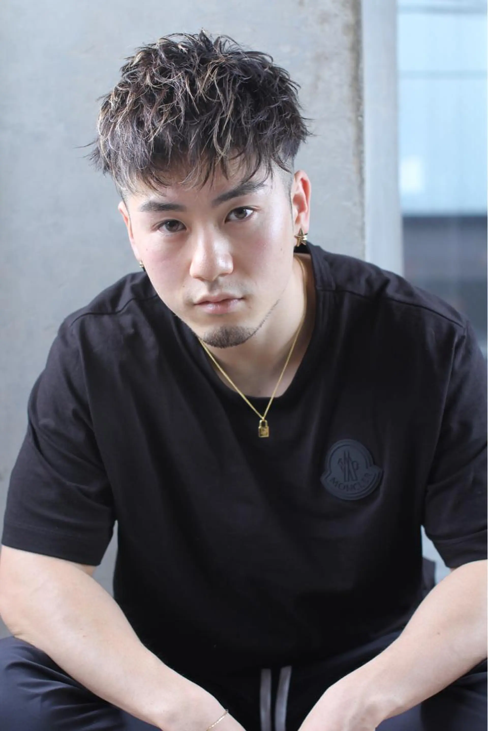 カラー パーマ メンズ カット ヘアカラー パーマ トリートメント ヘアセット 【メンズ特化】 ムネカタ アキトのヘアスタイル