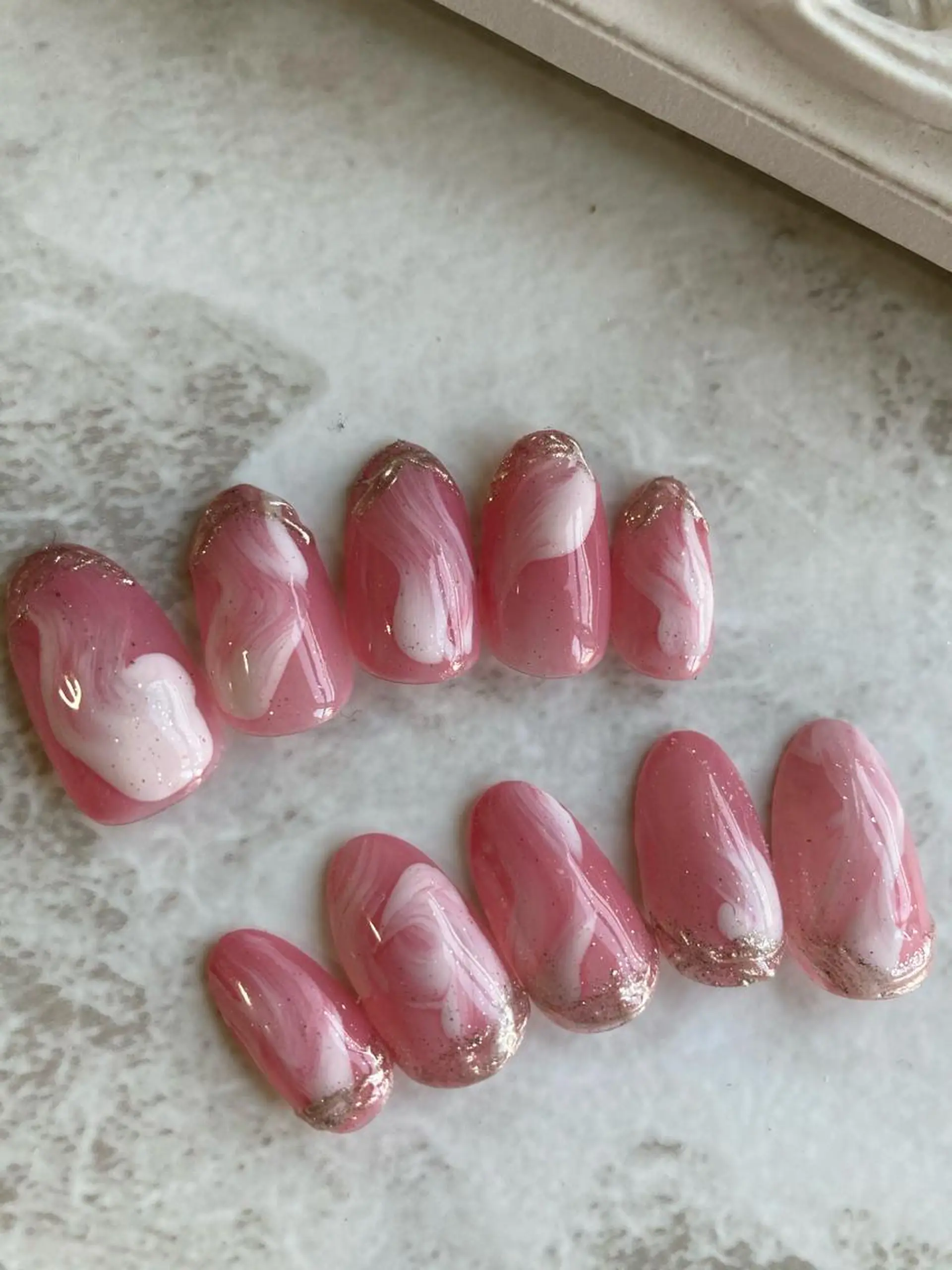 ネイル ニュアンスネイル ハンドネイル auladenail アウラデネイルのネイルデザイン
