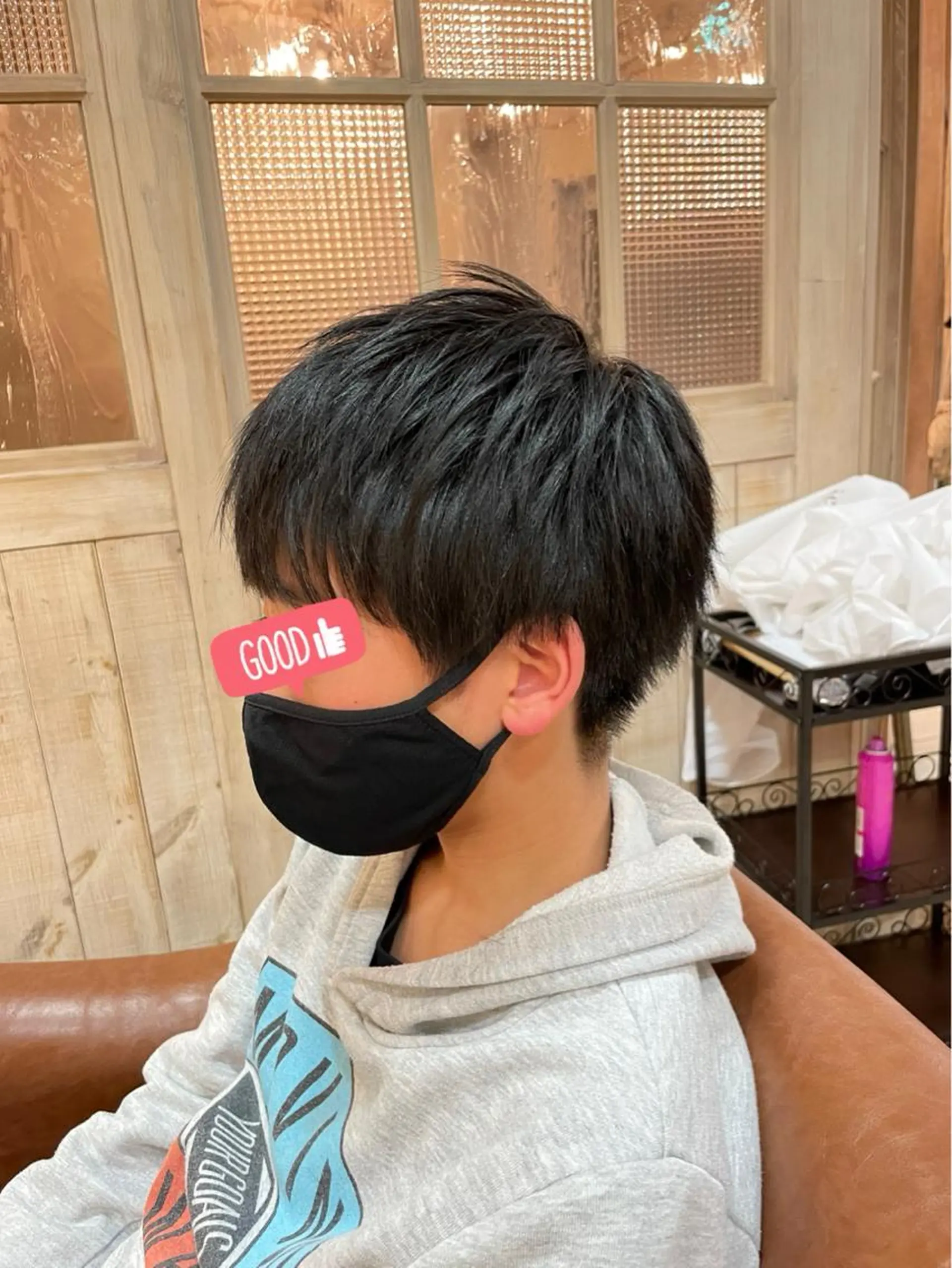 メンズ 学生（メンズ向け） ツーブロック 刈り上げ 前平 友慈のヘアスタイル