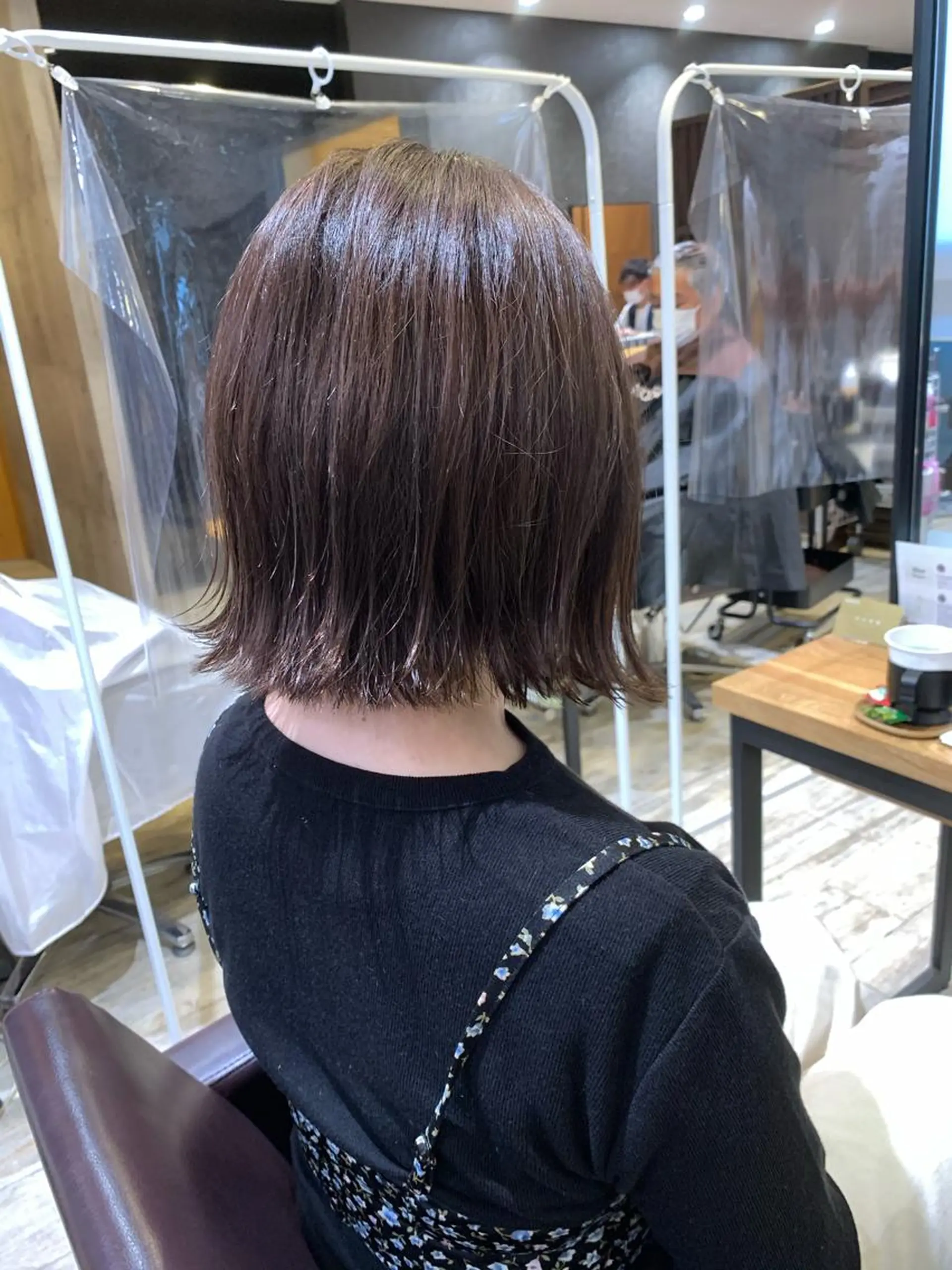 ショート アッシュ カット ヘアカラー レイヤーカット TAIKIのヘアスタイル