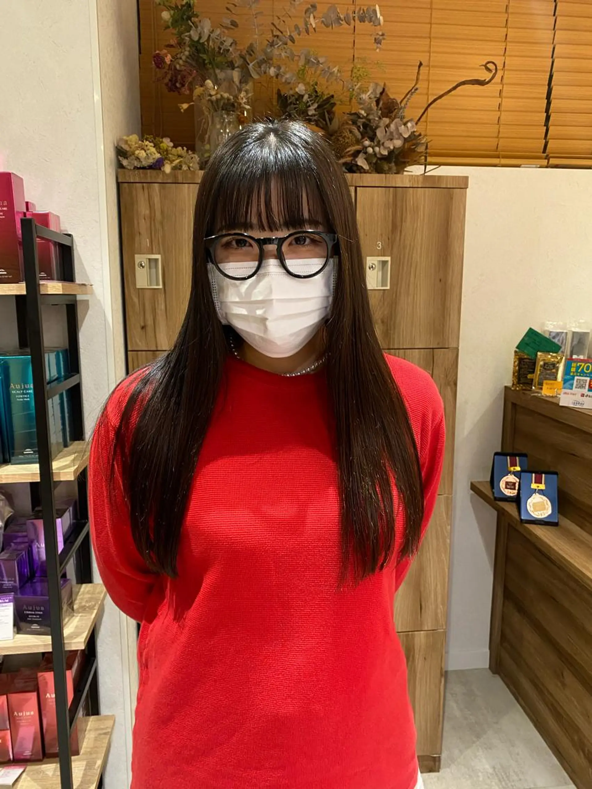 ロング パーマ ロング パーマ 縮毛矯正 パーマ指名No1 /namiのヘアスタイル