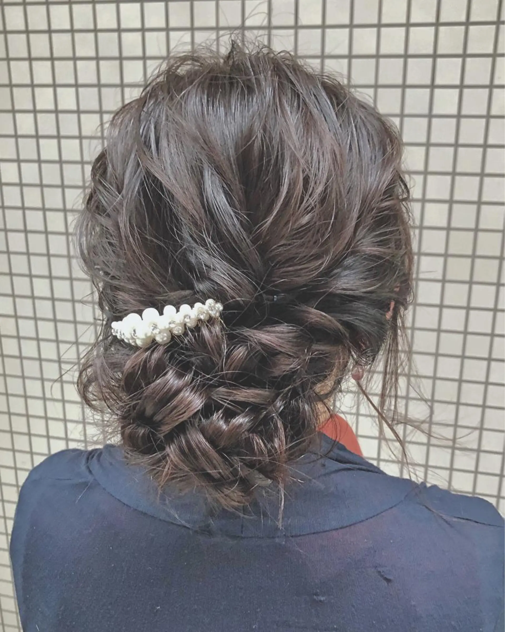 ロング ヘアアレンジ ヘアセット あんざき みわのその他イメージ