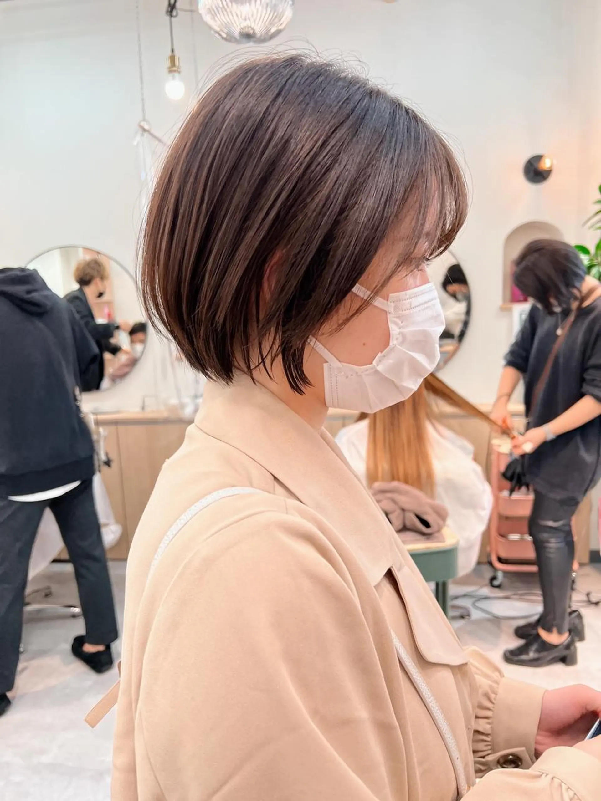ショート カラー カット特化柏駅 徒歩3分LOUのヘアスタイル