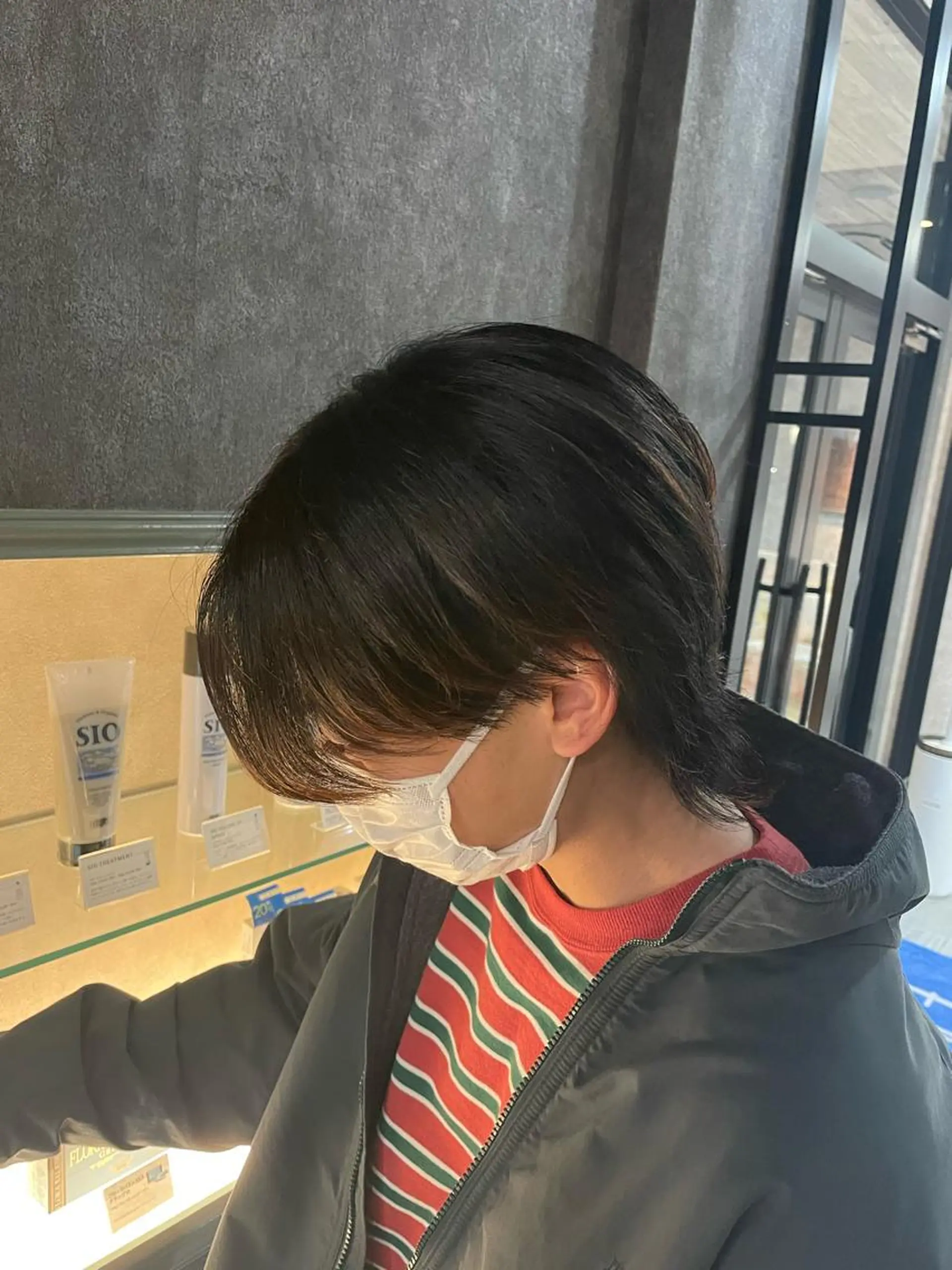メンズ メンズウルフカット ウルフカット カット Yuhi earth メンズスタイルのヘアスタイル
