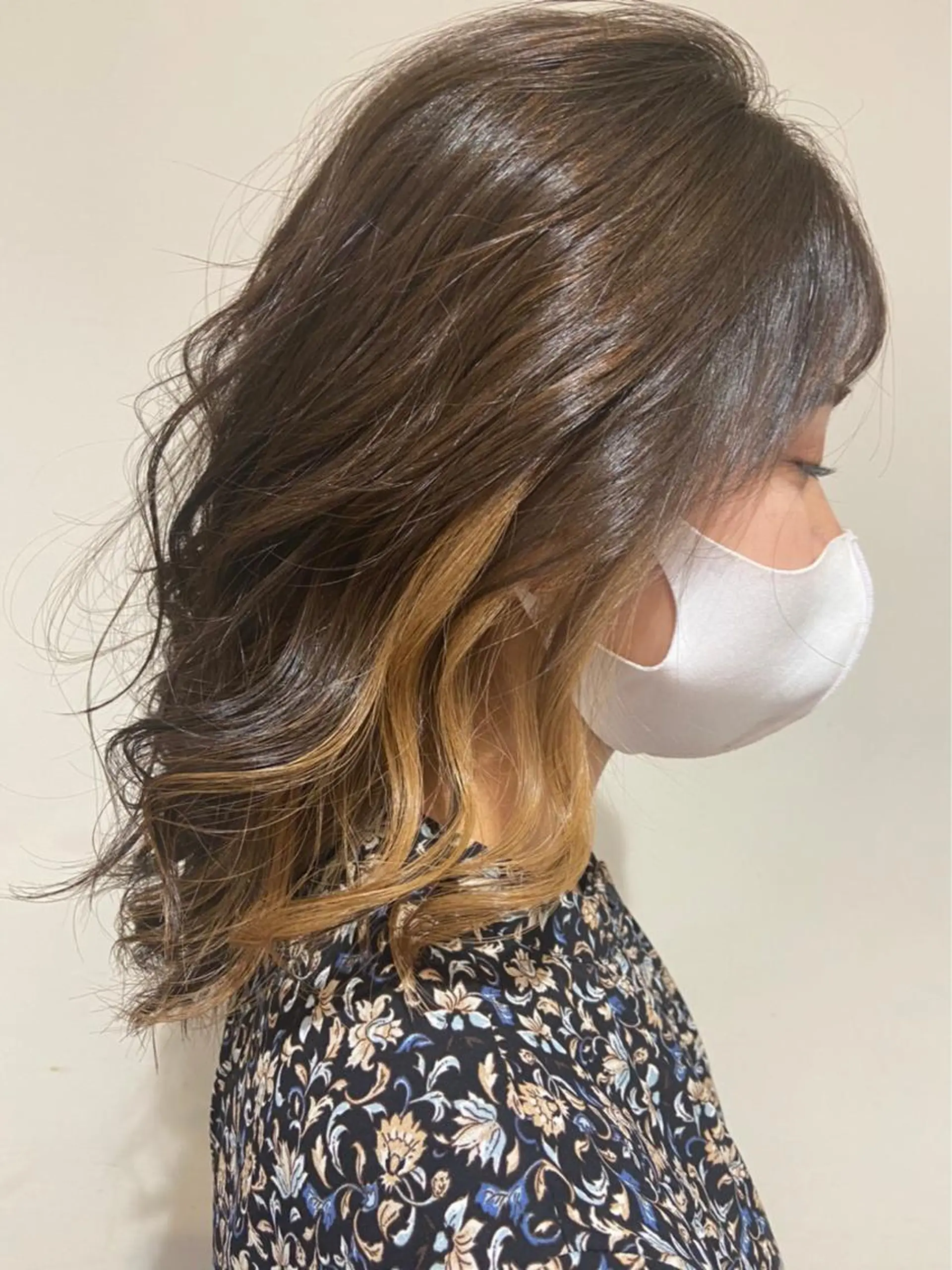 セミロング カラー インナーカラー カット ヘアカラー 12月限定クーポン 💕大量更新ブリーチのヘアスタイル