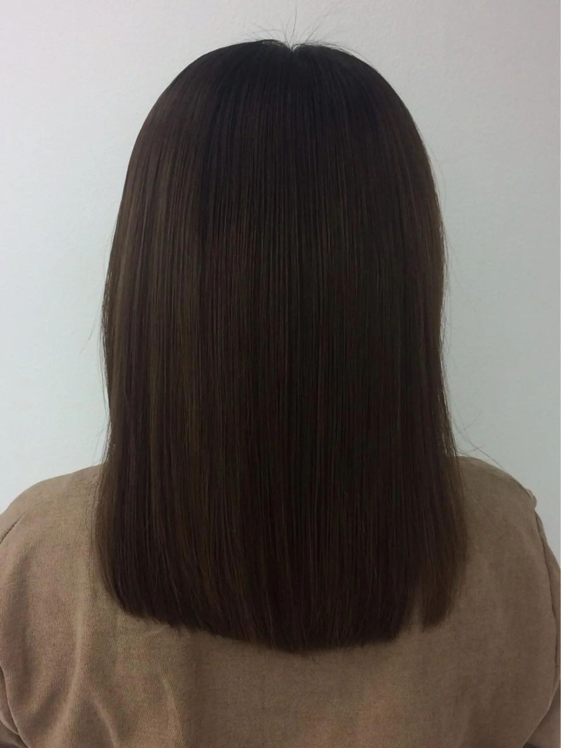 セミロング カラー ヘアカラー トリートメント Ash中目黒店 榊間茜のヘアスタイル