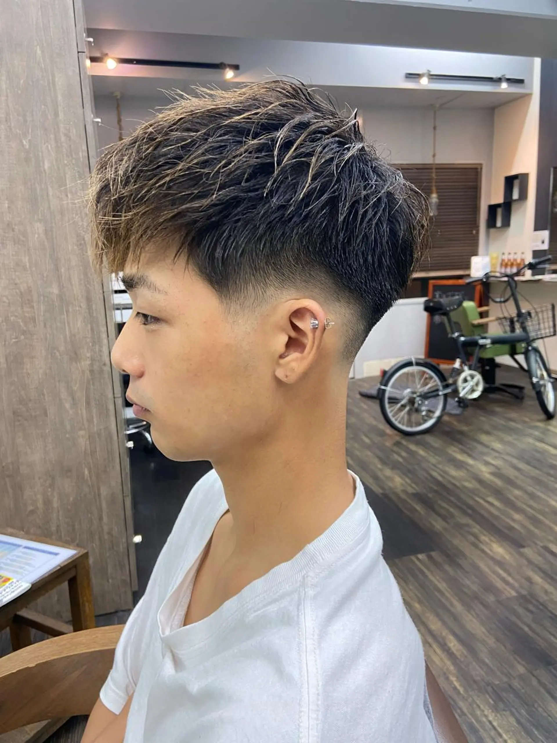 ショート メンズ レオ所属・仁和山 晃のヘアスタイル