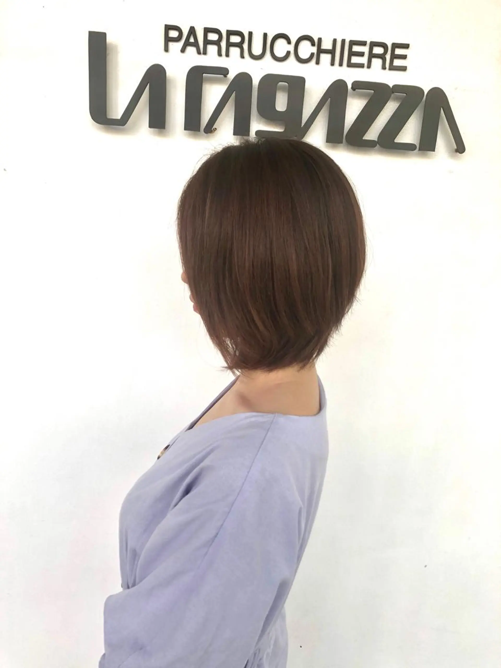 ショート カラー ショートボブ ブラウンカラー ピンクカラー ピンクブラウン ボブ カット ヘアカラー シェアサロン　シエナ所属・東條 克義のヘアスタイル