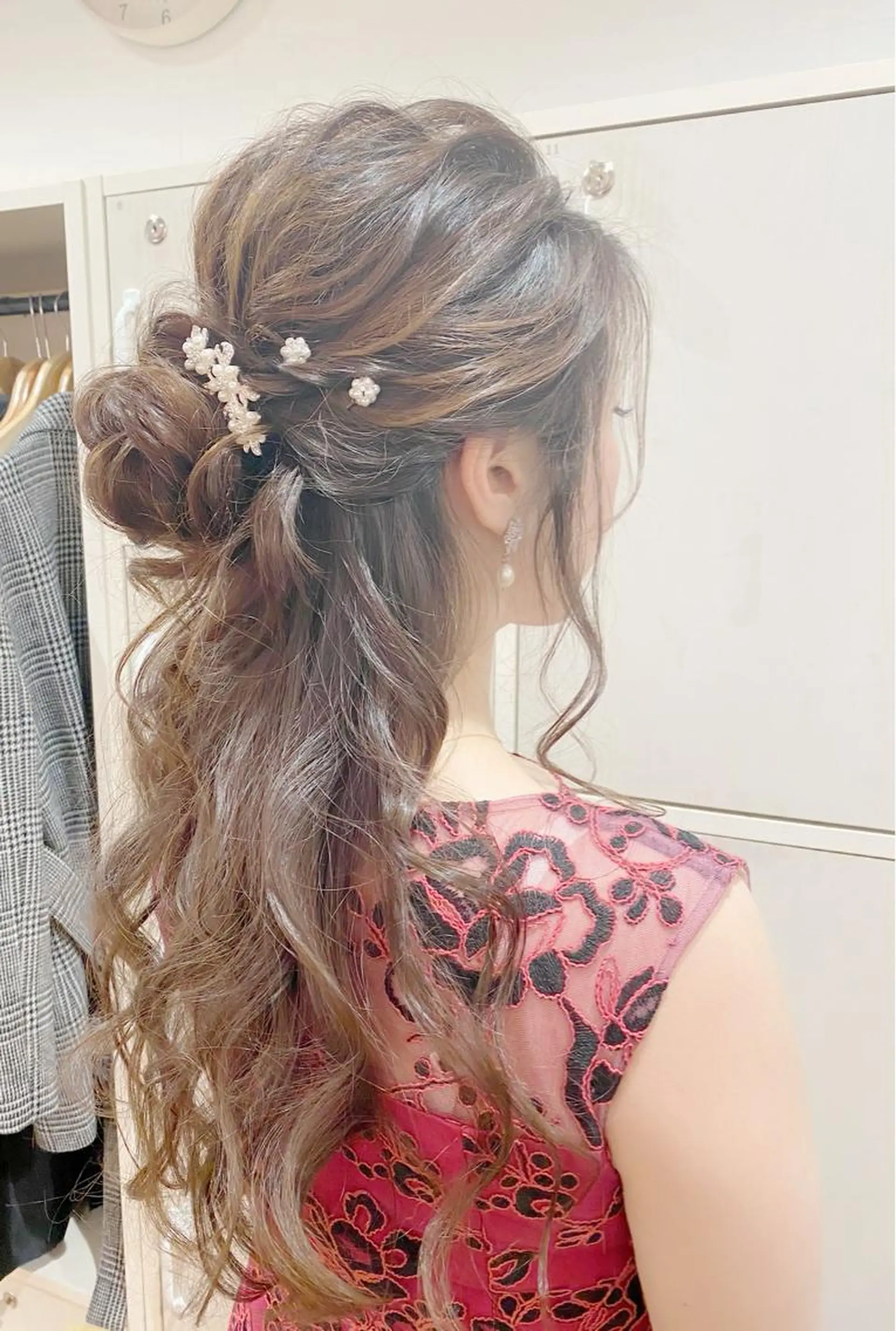 ヘアアレンジ お団子ヘア ヘアセット GRANLUSSO 〜グランルッソ駅前店所属・木口 嘉美のヘアスタイル