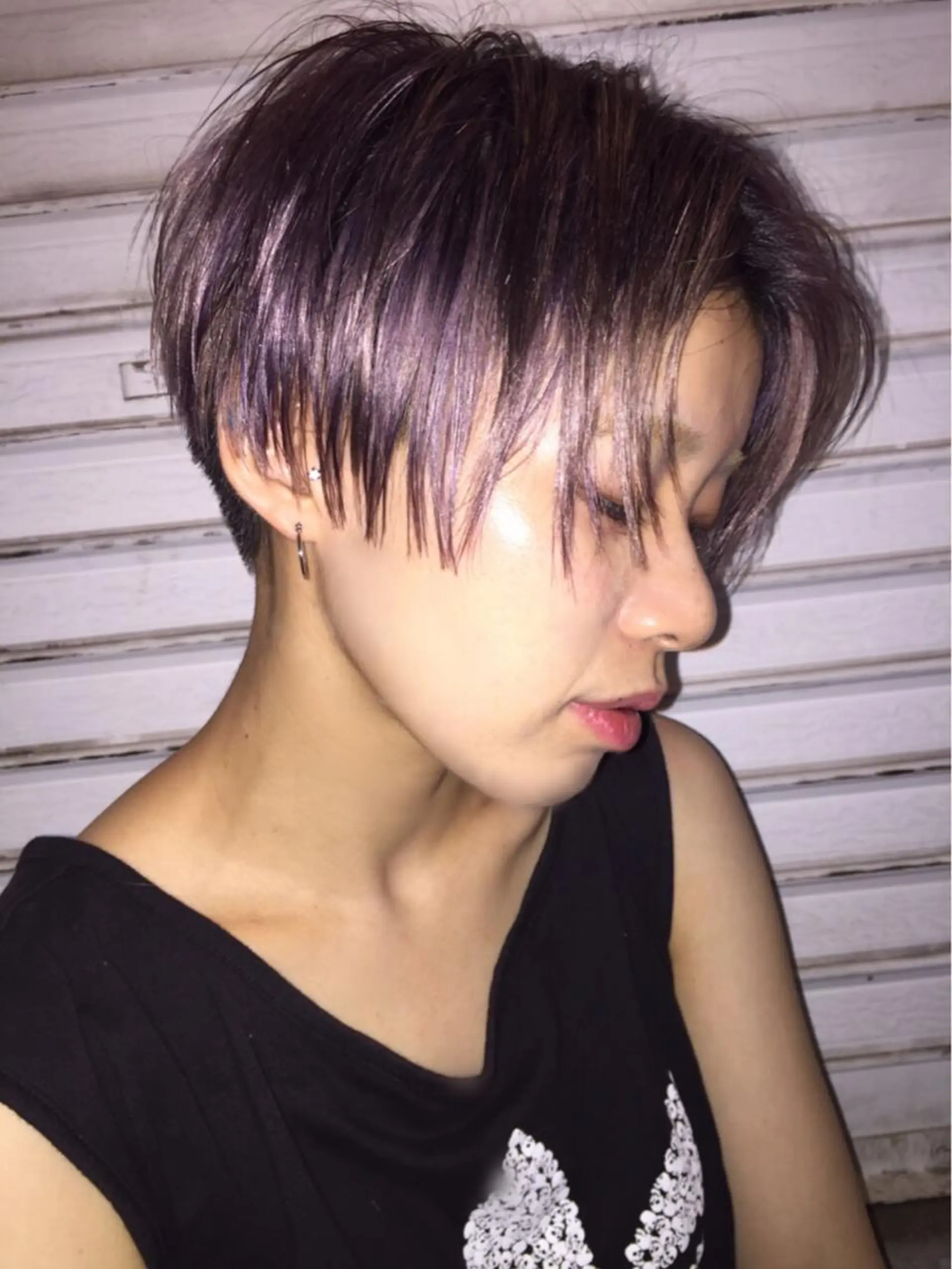 ショート NUU所属・滝島 真帆のヘアスタイル