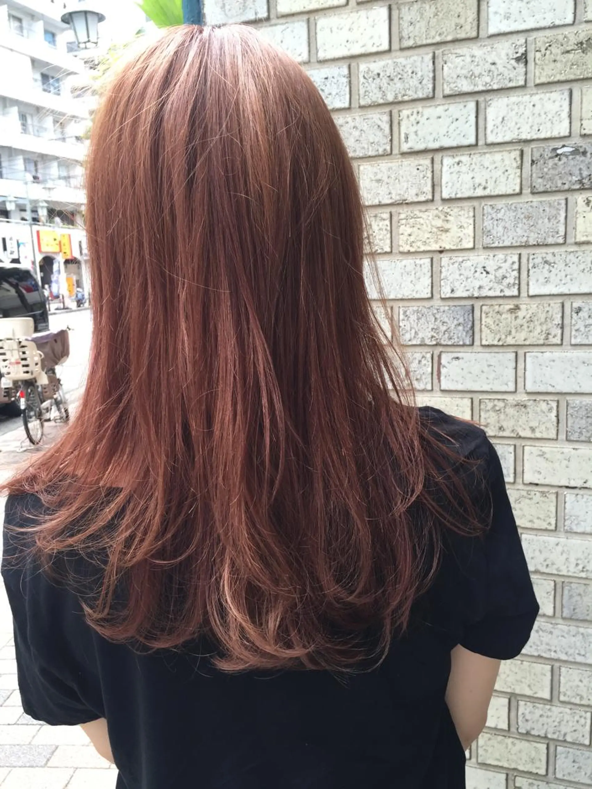 セミロング ロング カラー パーマ ヘアアレンジ current所属・✨口コミ評価上位 💡高橋優也💡のヘアスタイル