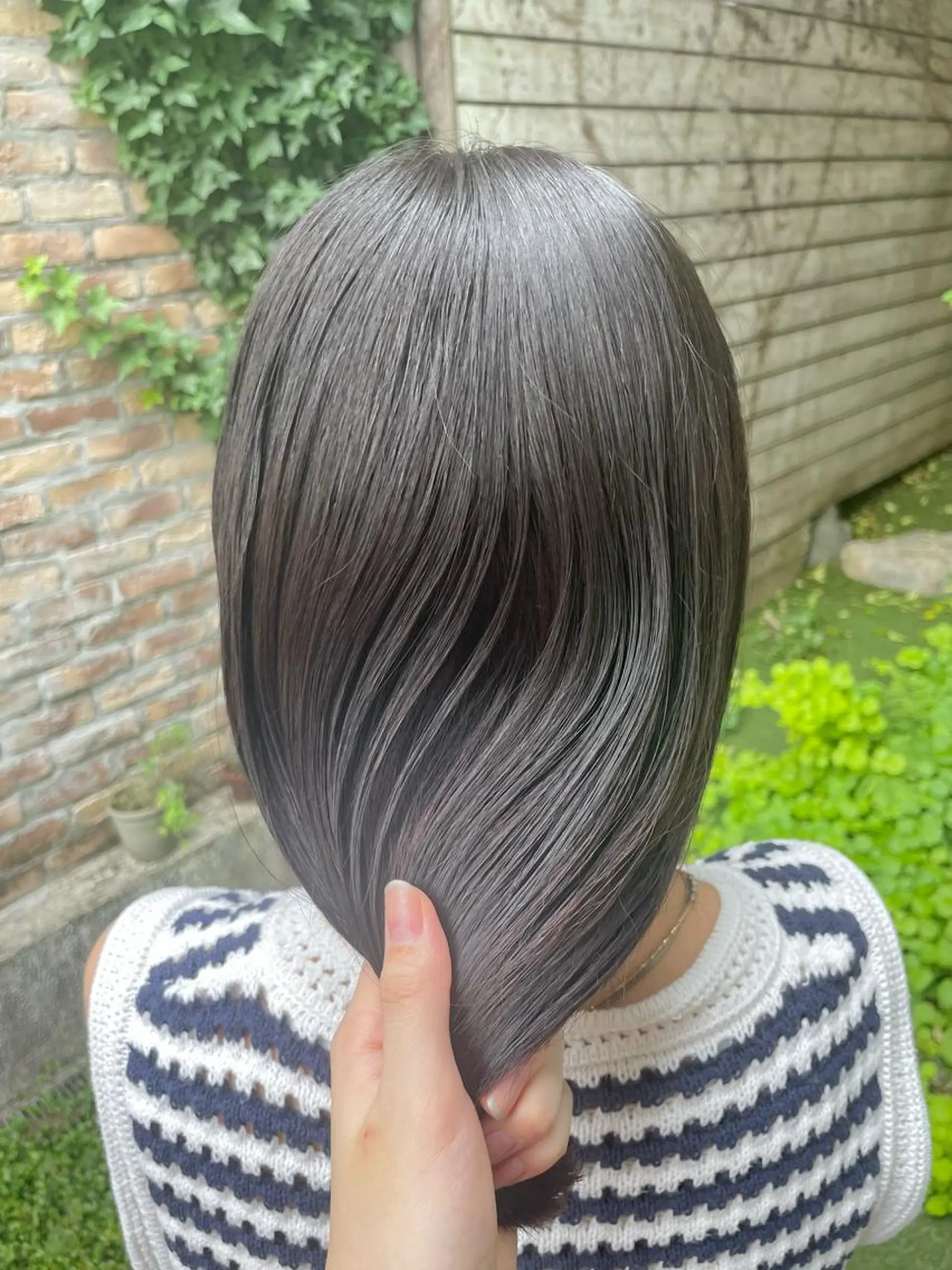縮毛矯正 ボブ/ショート おおいえひびきのヘアスタイル