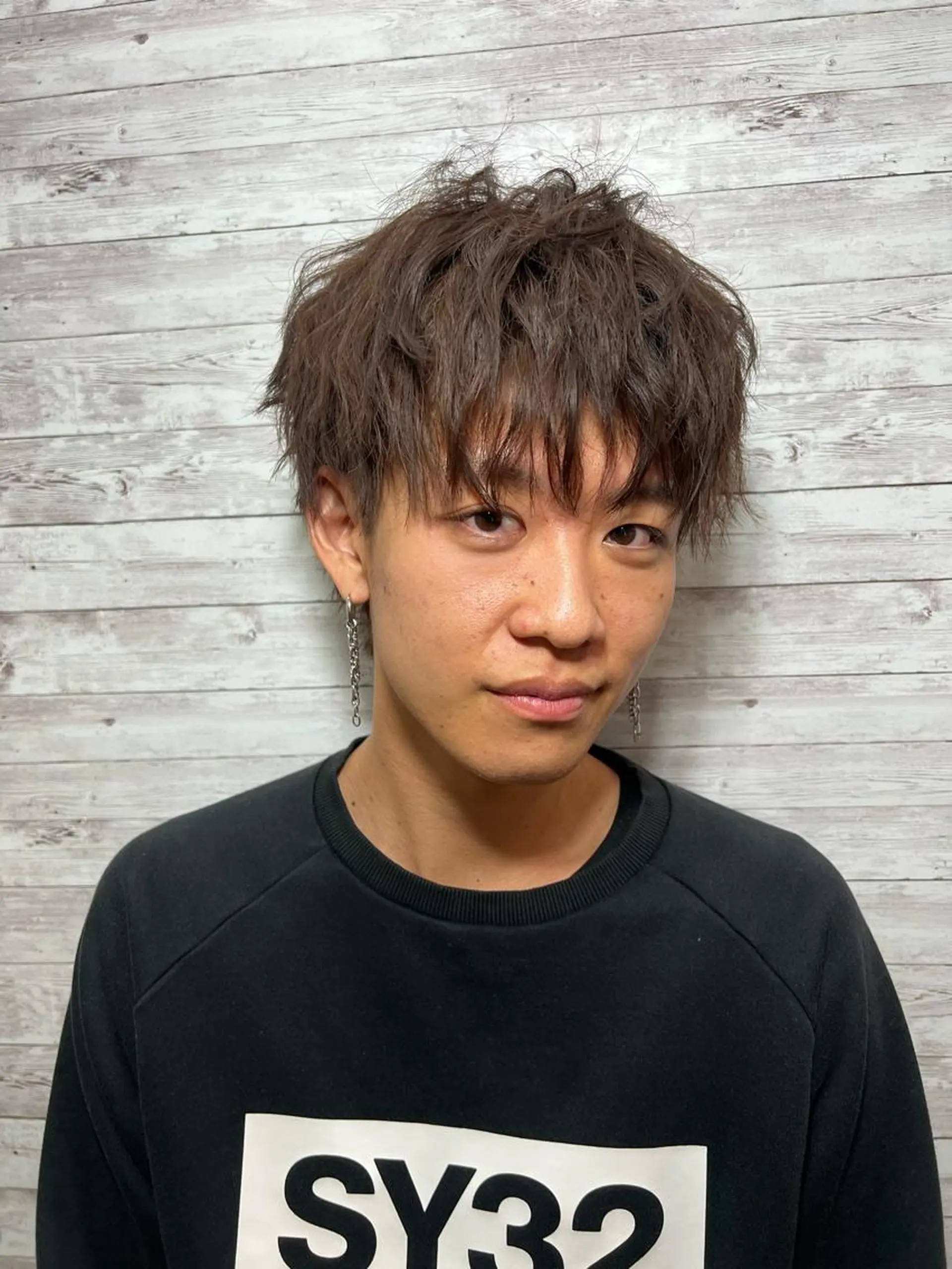 メンズ 🌻透明感カラー🌻 阿井希良梨のヘアスタイル