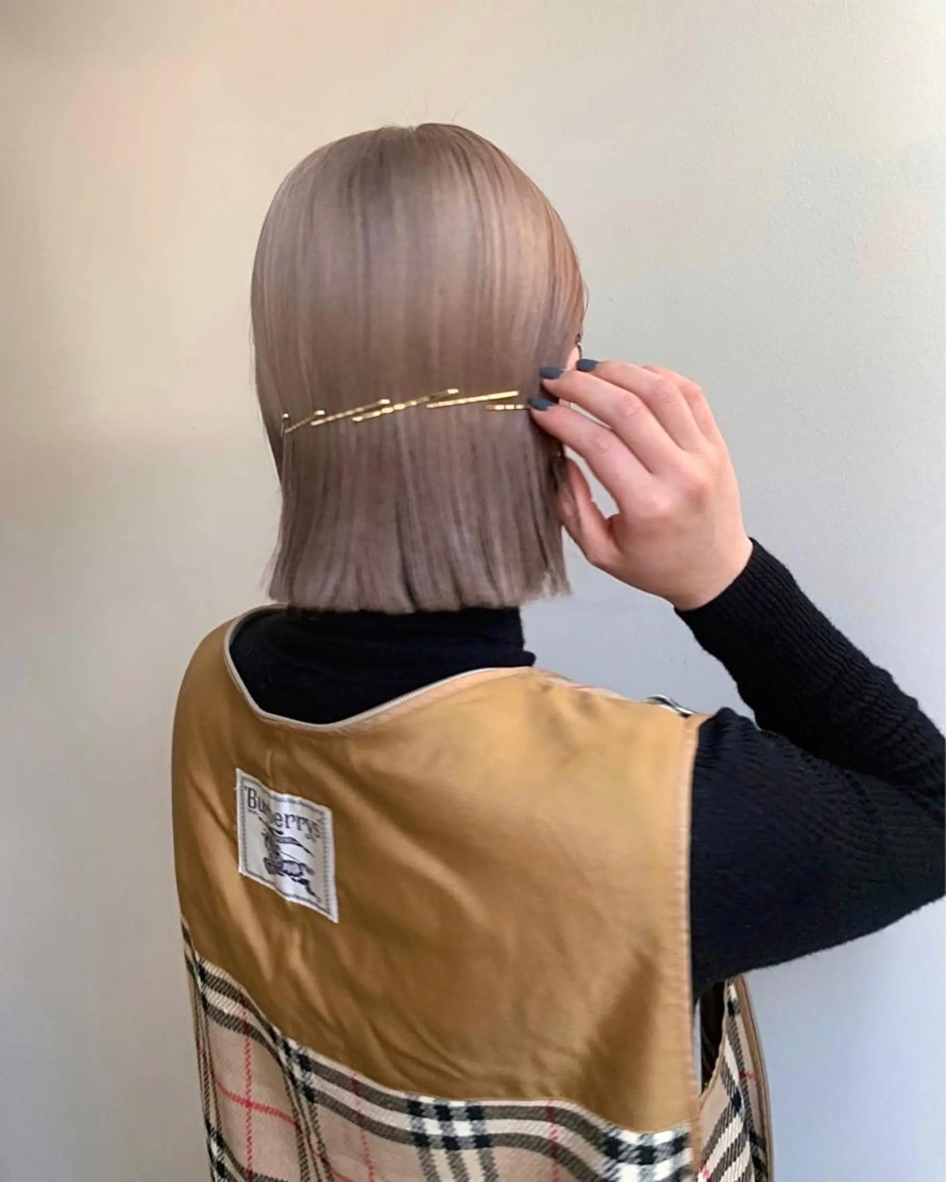 ショート カラー ヘアアレンジ ヘアカラー bob/ aoiのヘアスタイル