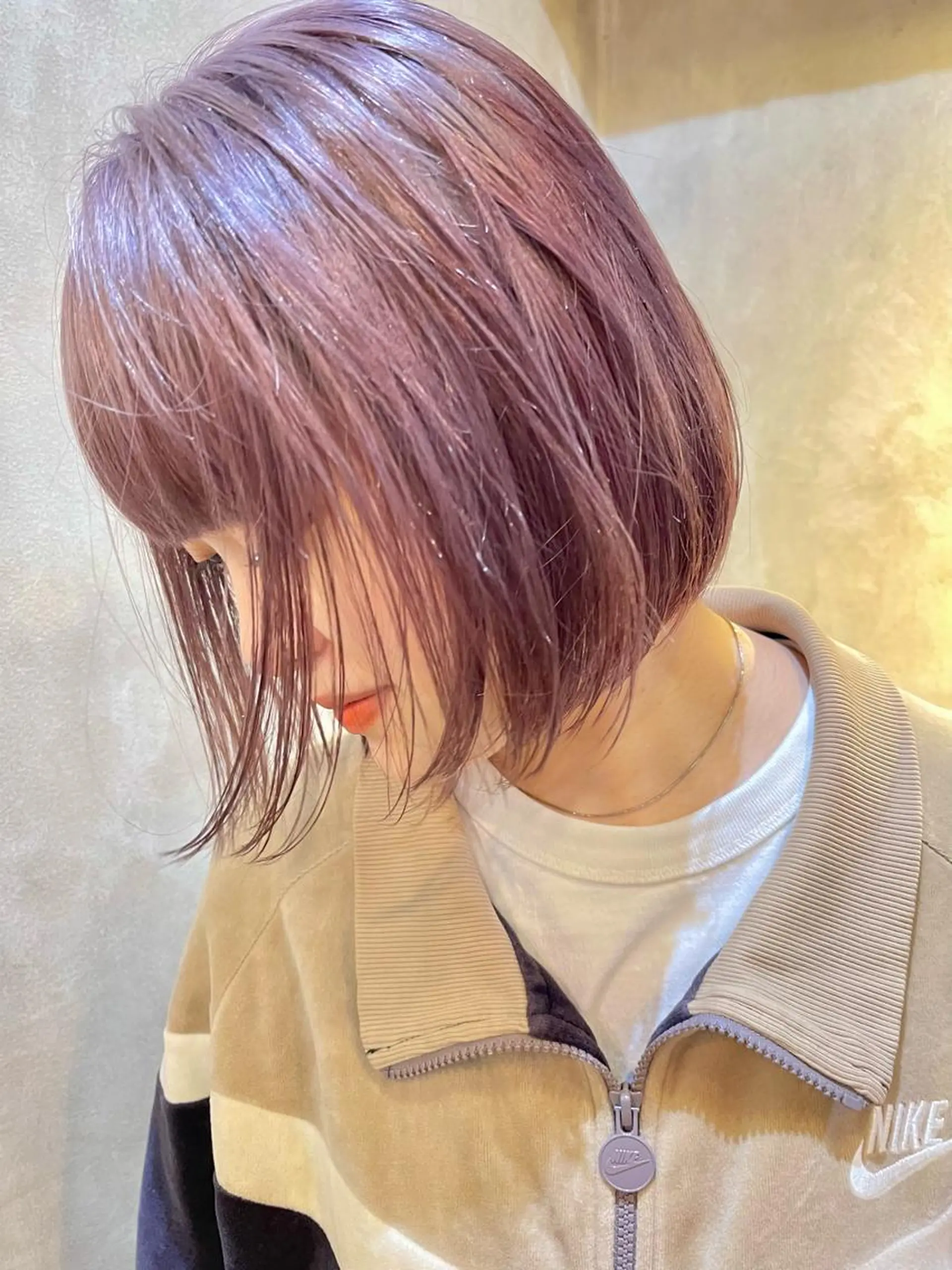 ミディアム カラー カット ヘアカラー 暖色カラー/ブリーチ /かしむらゆうかのヘアスタイル