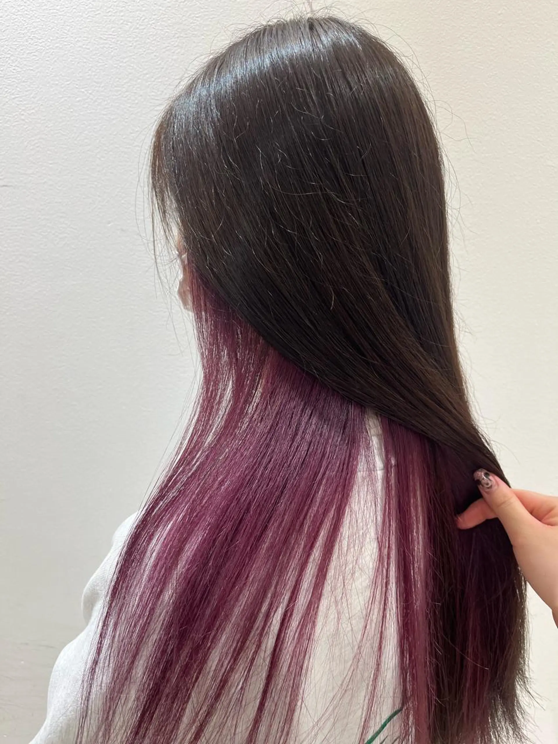 ロング カラー DC カラーモデルのヘアスタイル