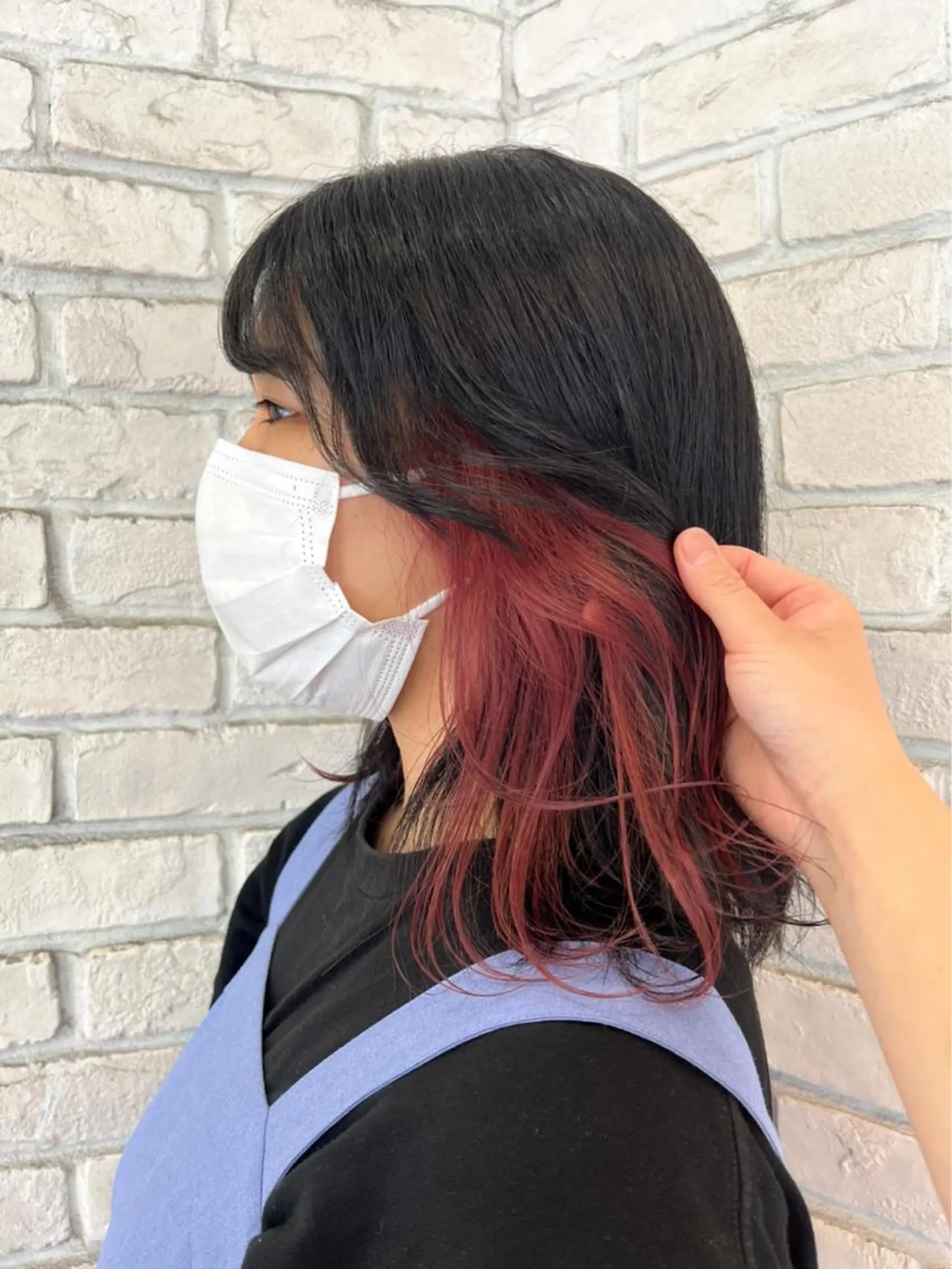セミロング カラー ヘアカラー ヘッドスパ＆ボブ＆ ツヤ感🌟ナカガマのヘアスタイル