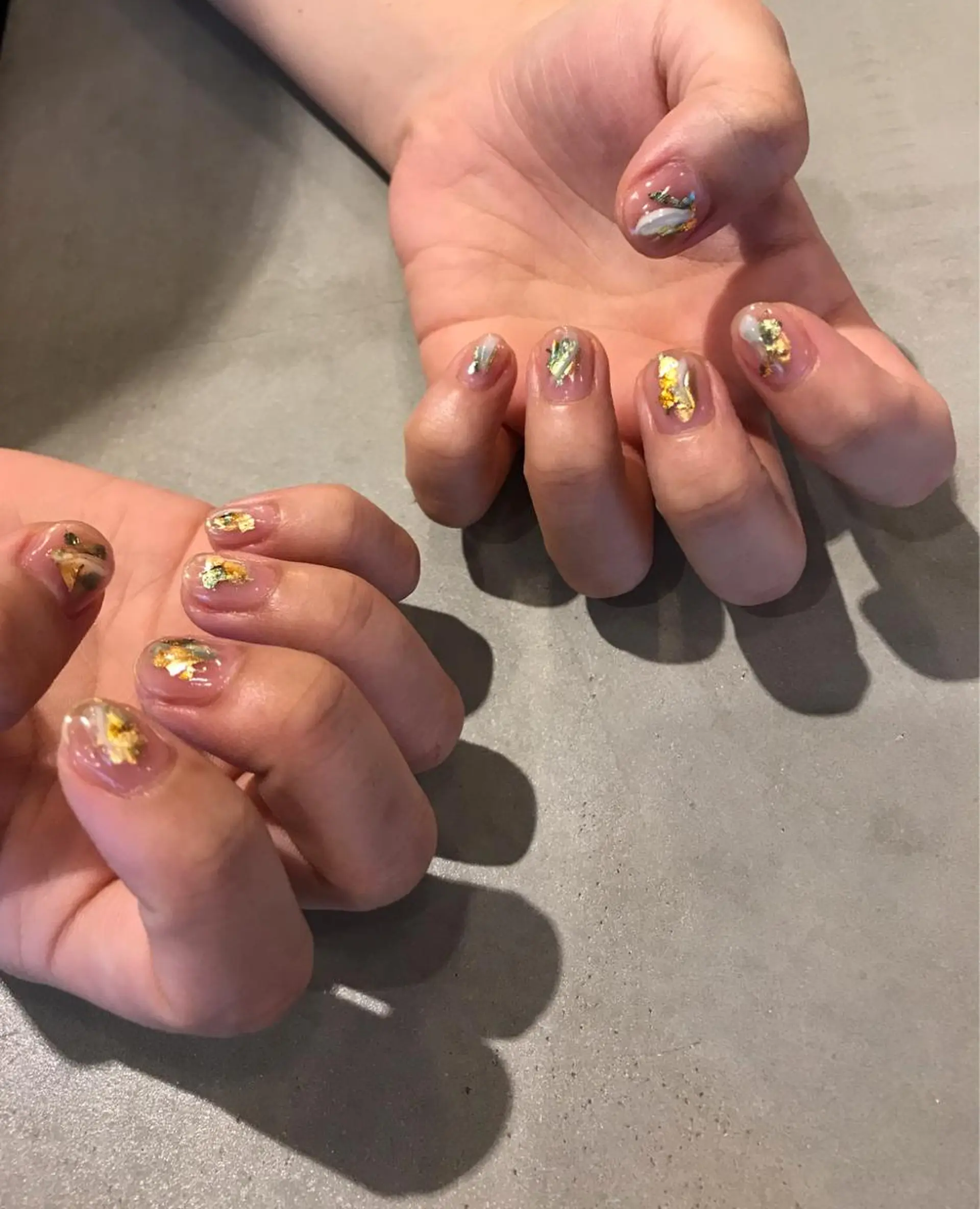 ネイル ジェルネイル ニュアンスネイル ハンドネイル Soeur ネイリストのネイルデザイン