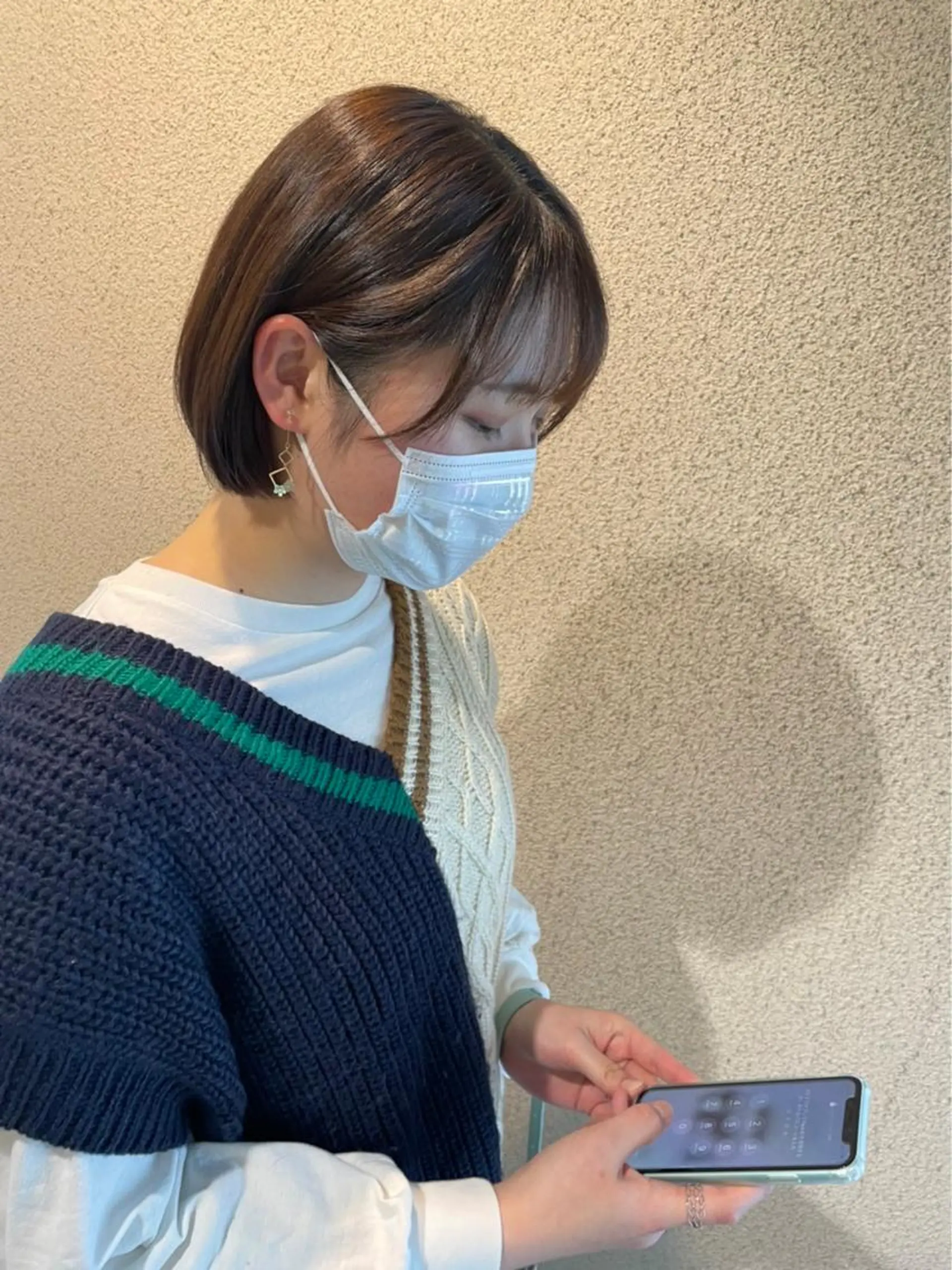 ショート カット トリートメント しんぼや ももかのヘアスタイル