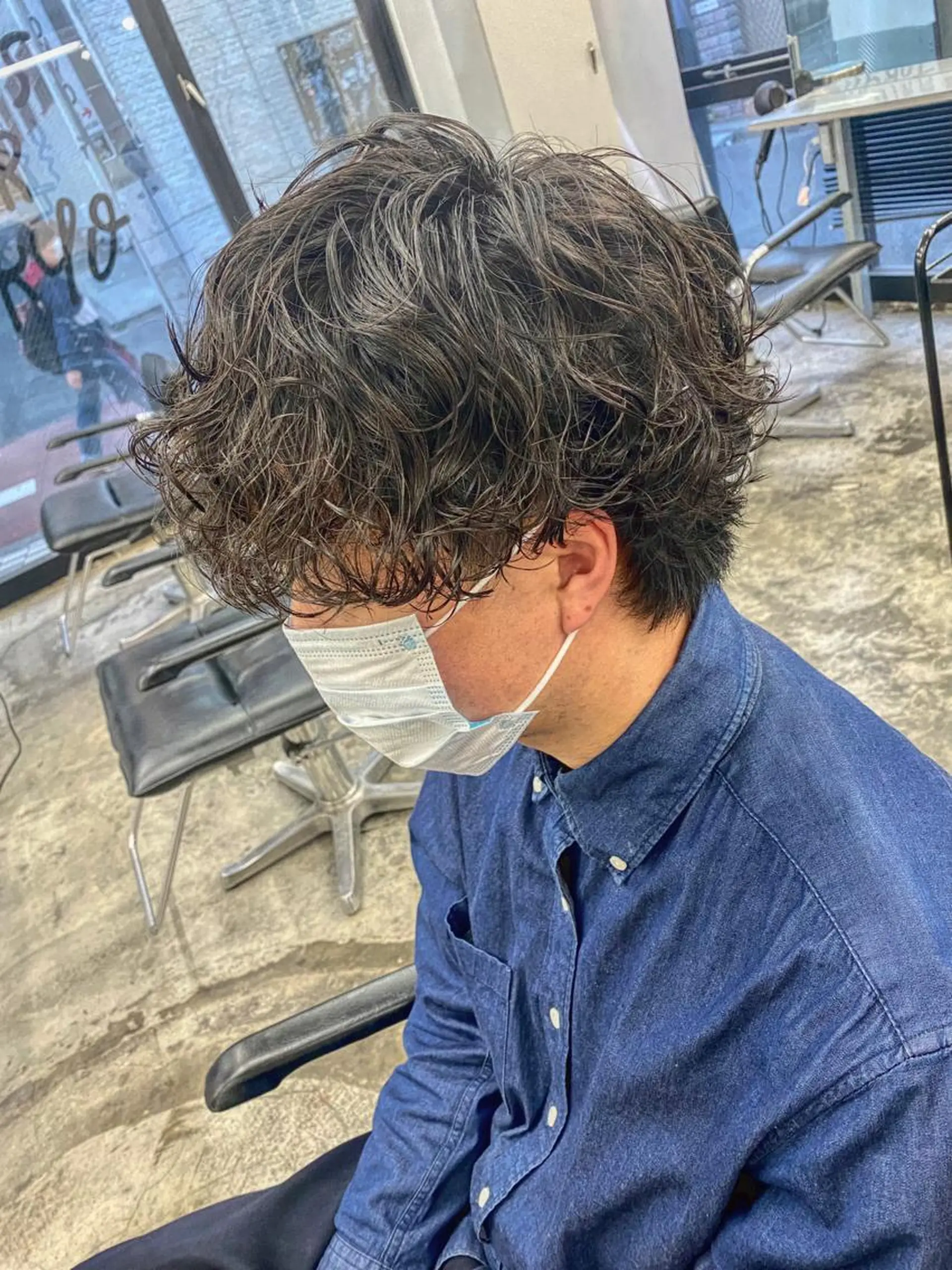 パーマ メンズ メンズパーマ特化💇 奥田敦哉のヘアスタイル