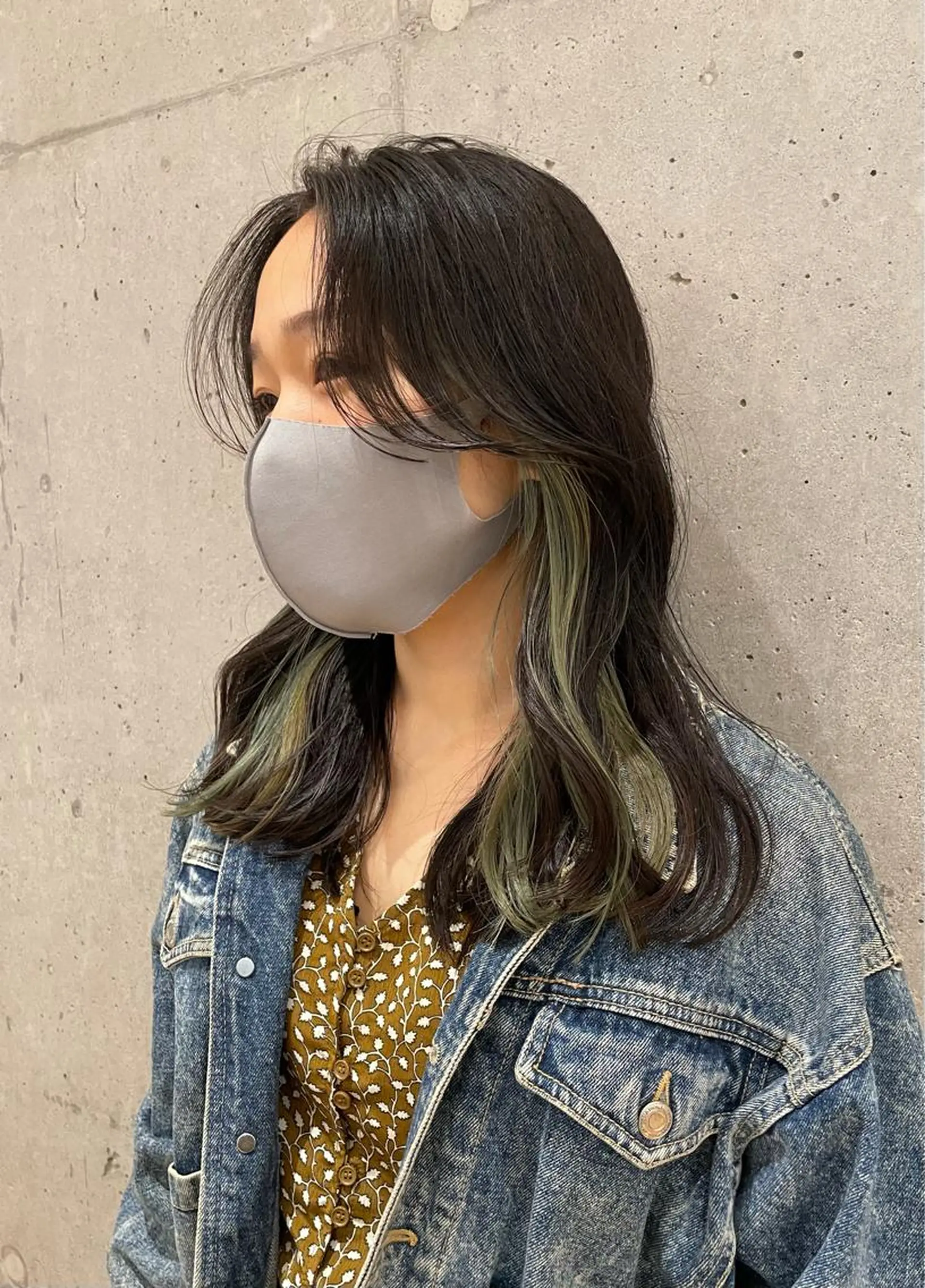 セミロング カラー パーマ ヘアアレンジ ネイル マツエク・マツパ Miku /ブリーチ/ボブのヘアスタイル