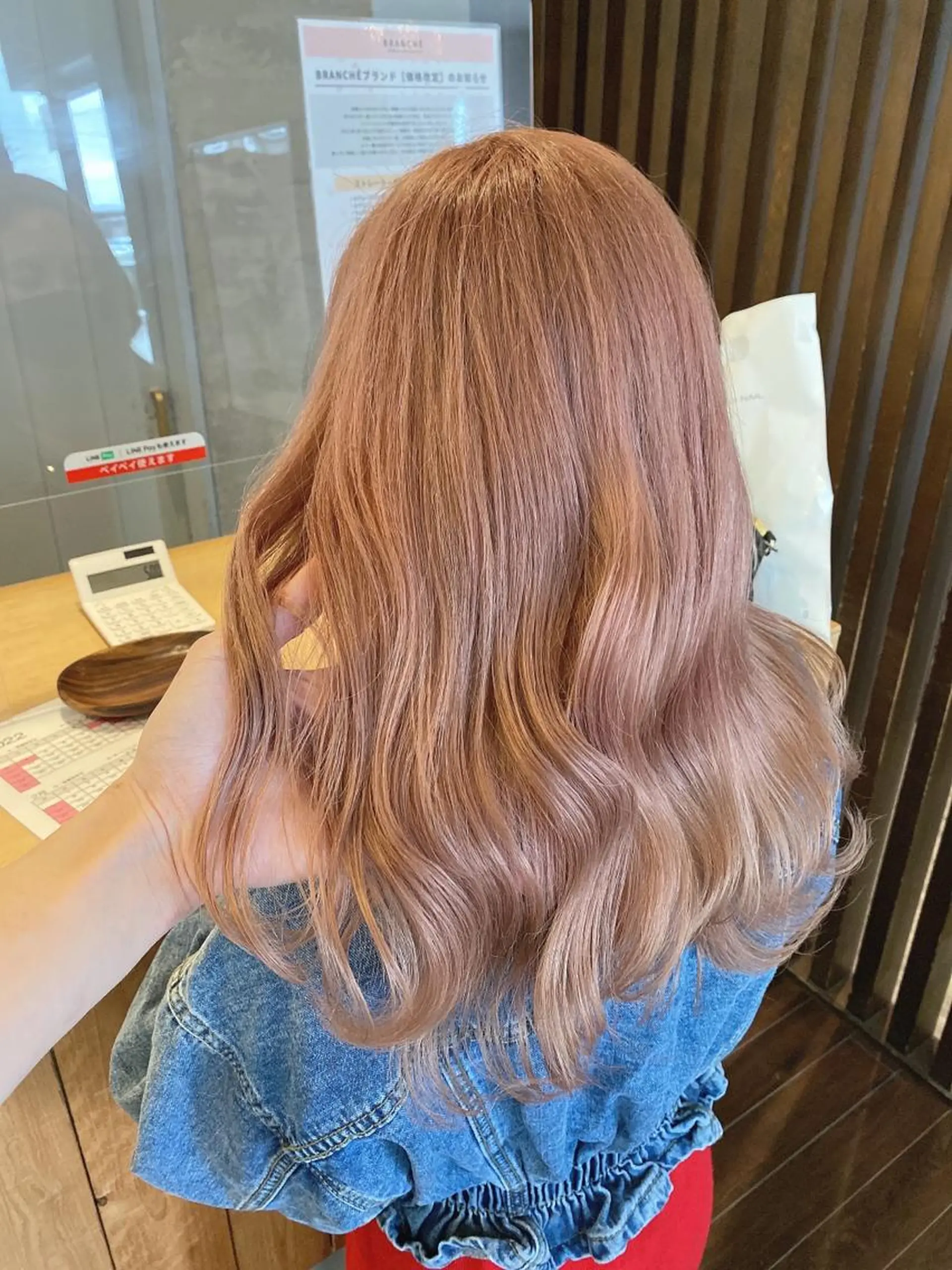 セミロング ヘアカラー 具志 正太のヘアスタイル