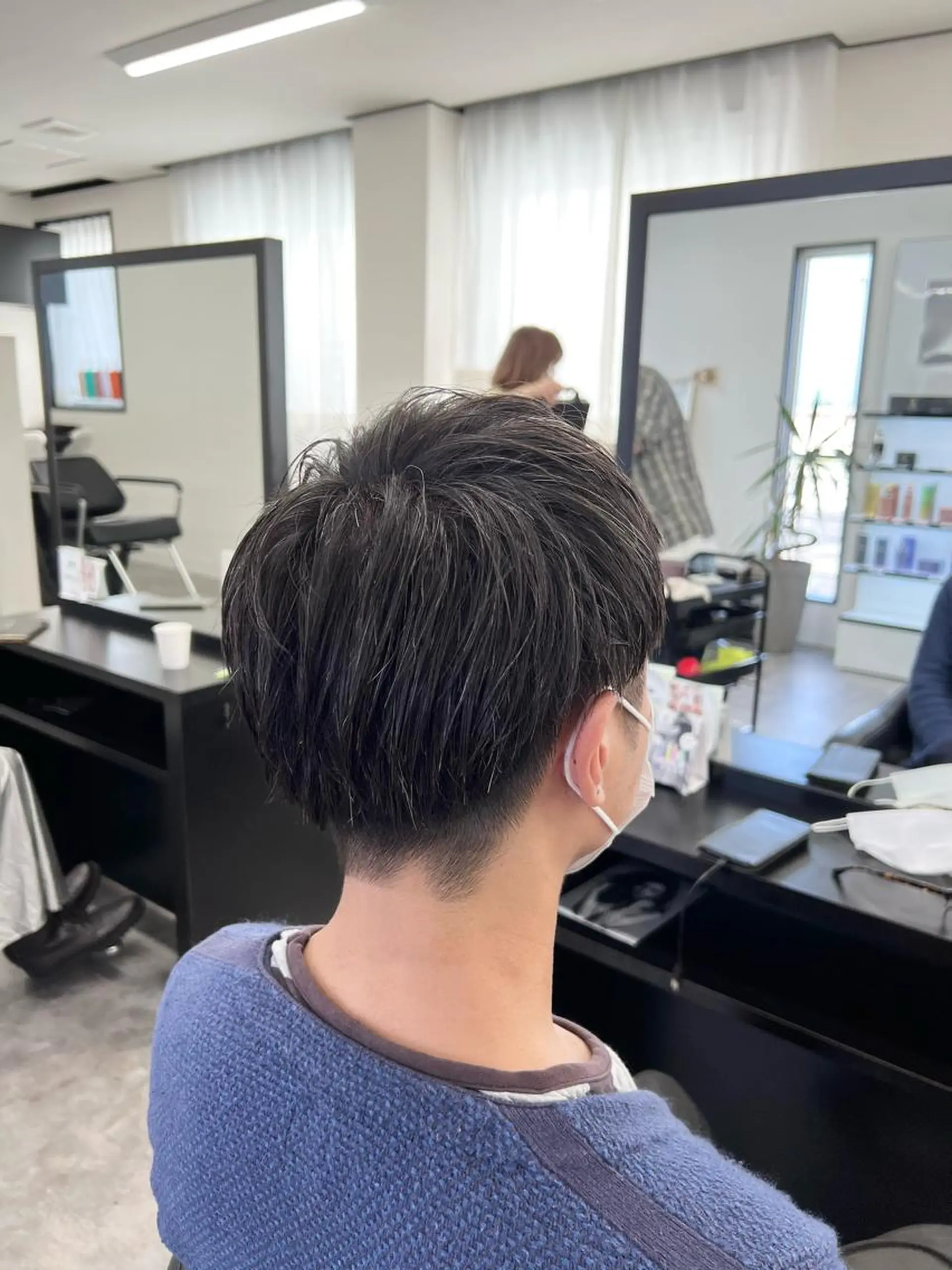 メンズ アップバング LOBY所属・LOBY トモヤのヘアスタイル