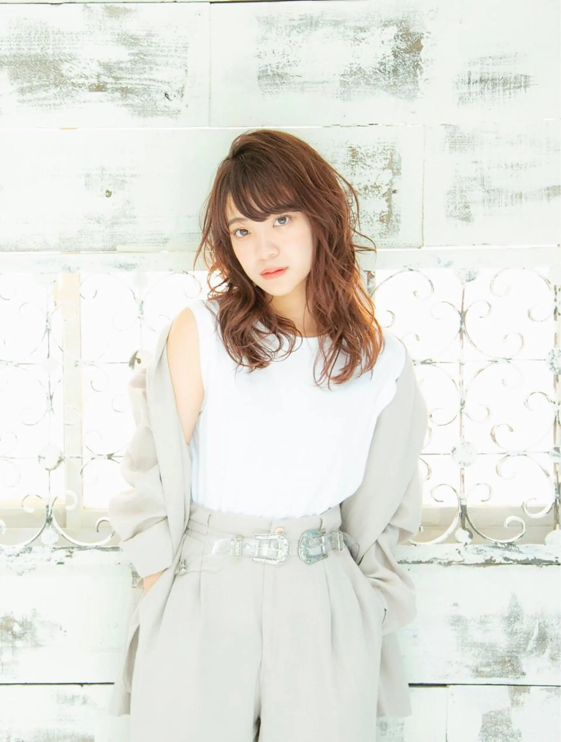 ミディアム カラー パーマ カット ヘアカラー トリートメント 店長【槌矢圭悟】 ボブ/レイヤーのヘアスタイル
