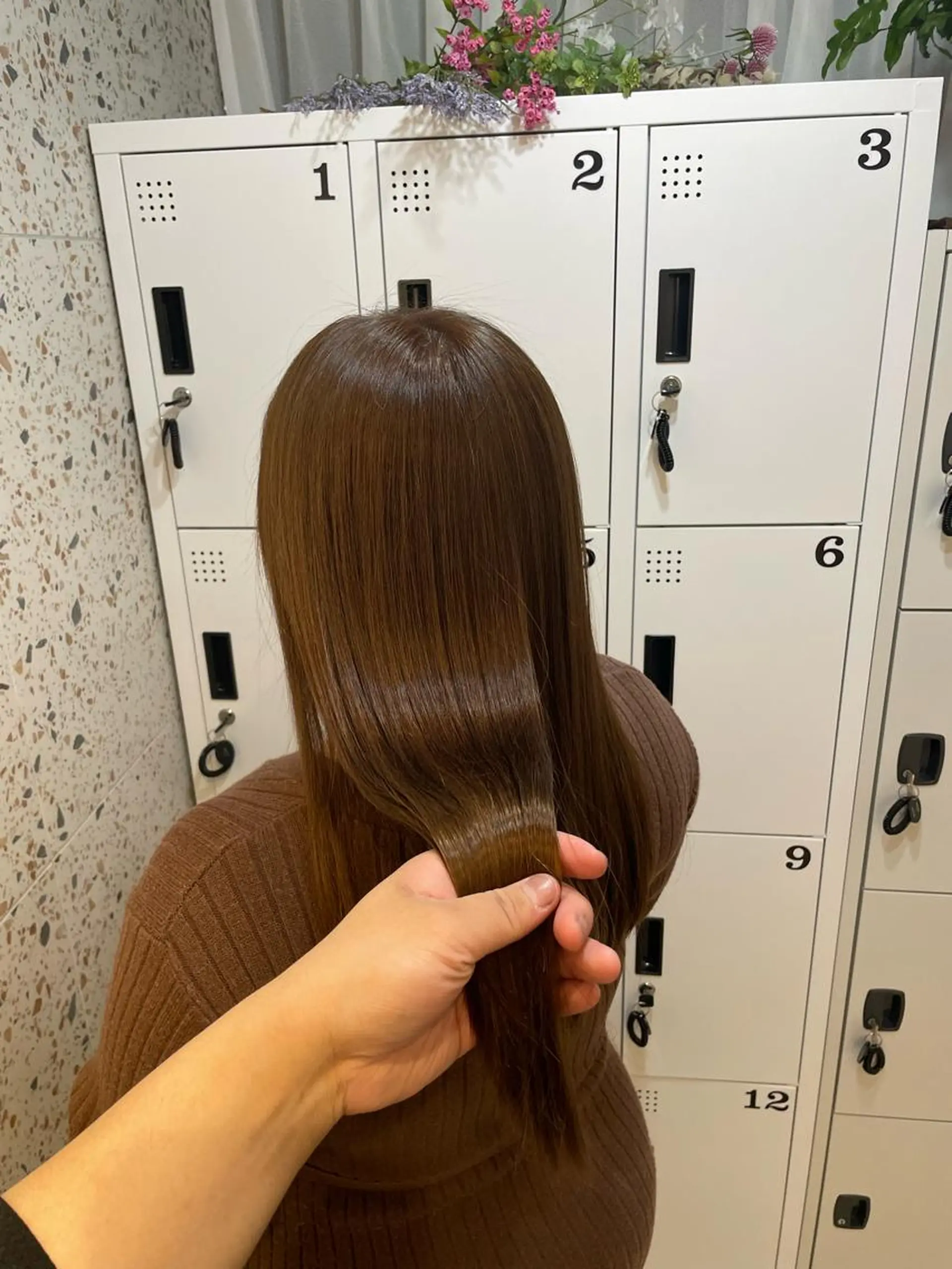 ロング カラー ヘアアレンジ リベルテ所属・♦️髪質改善韓国レイ ヤー♦️副店長のヘアスタイル