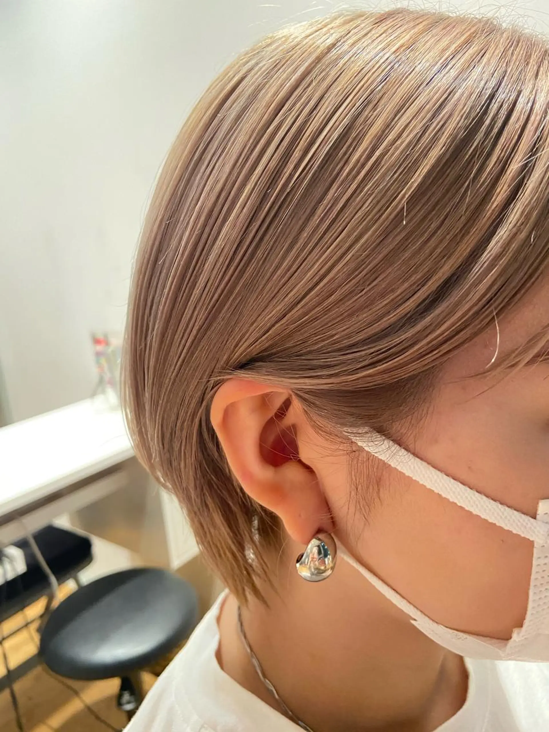 ショート カラー Rinon所属・沖 真琴のヘアスタイル