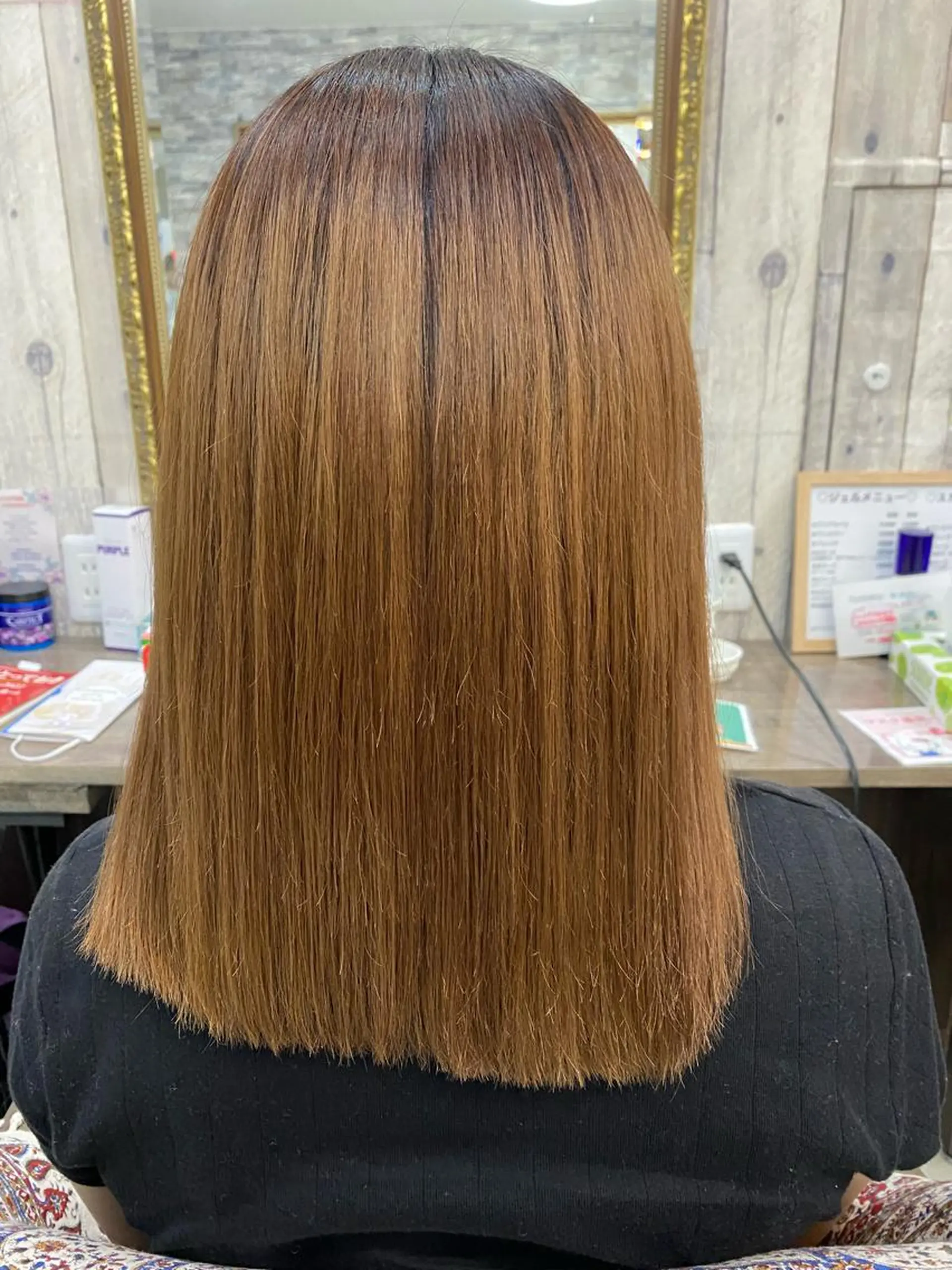 ミディアム トリートメント 土屋朱理/ Doukeshiのヘアスタイル