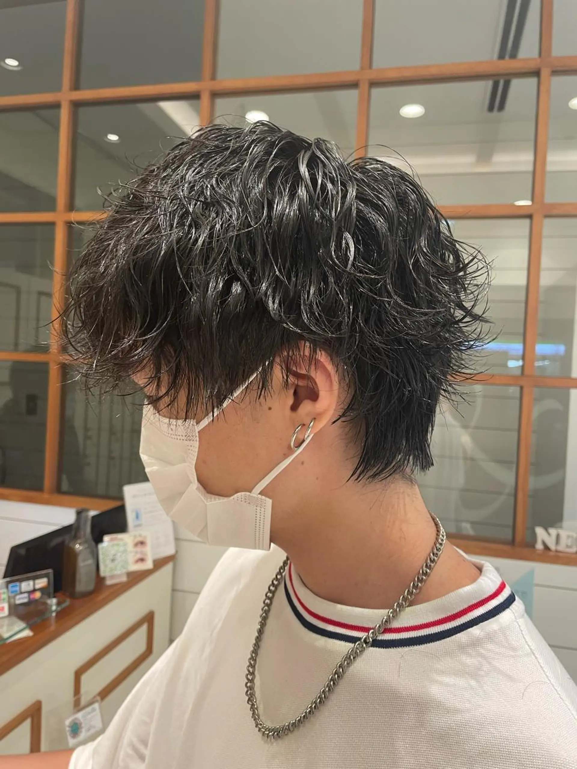 パーマ メンズ 波巻きパーマ ヘアアレンジ 🌿あがりれいなのその他イメージ