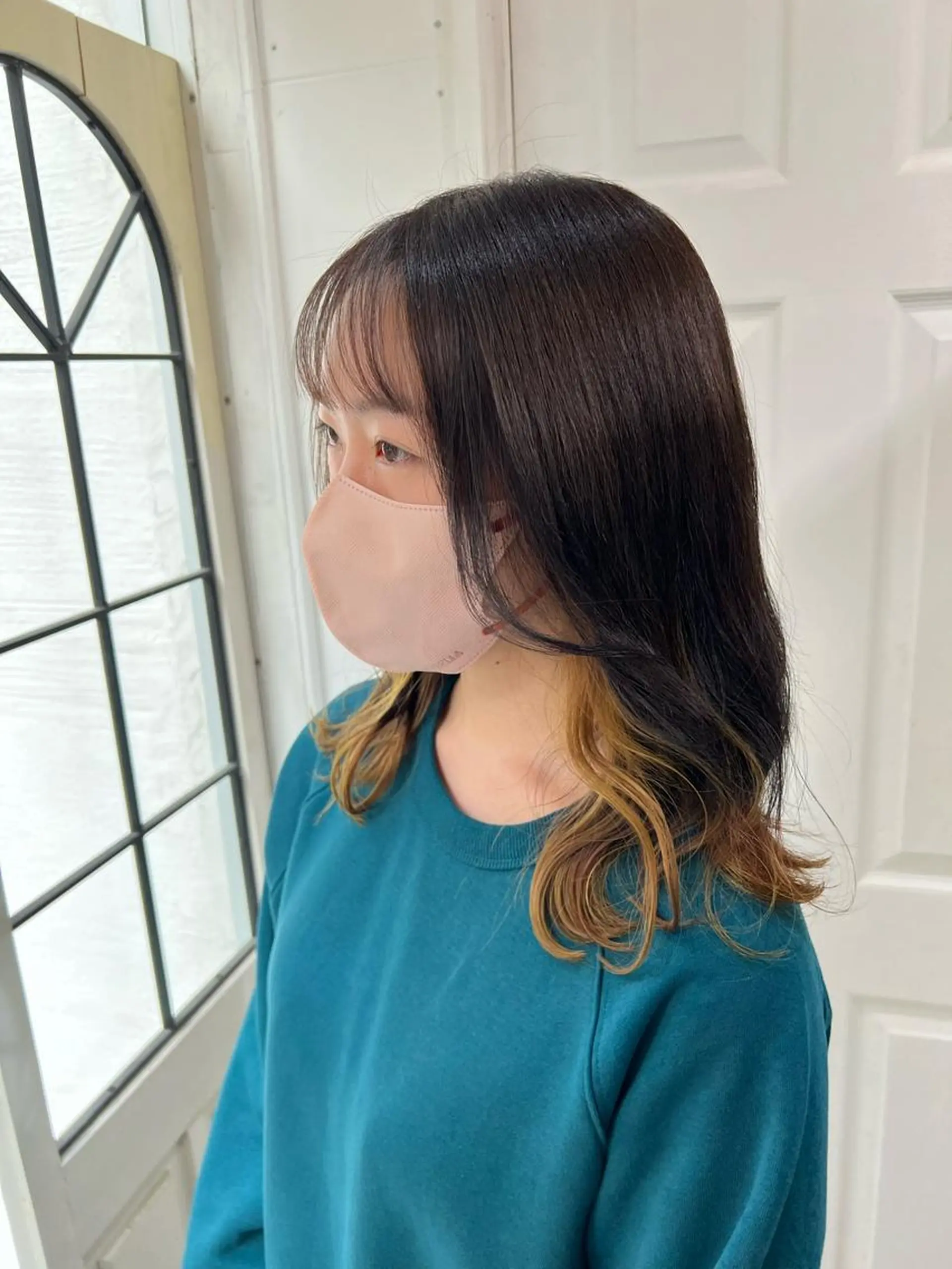 セミロング カラー ヘアカラー uros.所属・メンズパーマ/ エクステ🌞セナのヘアスタイル