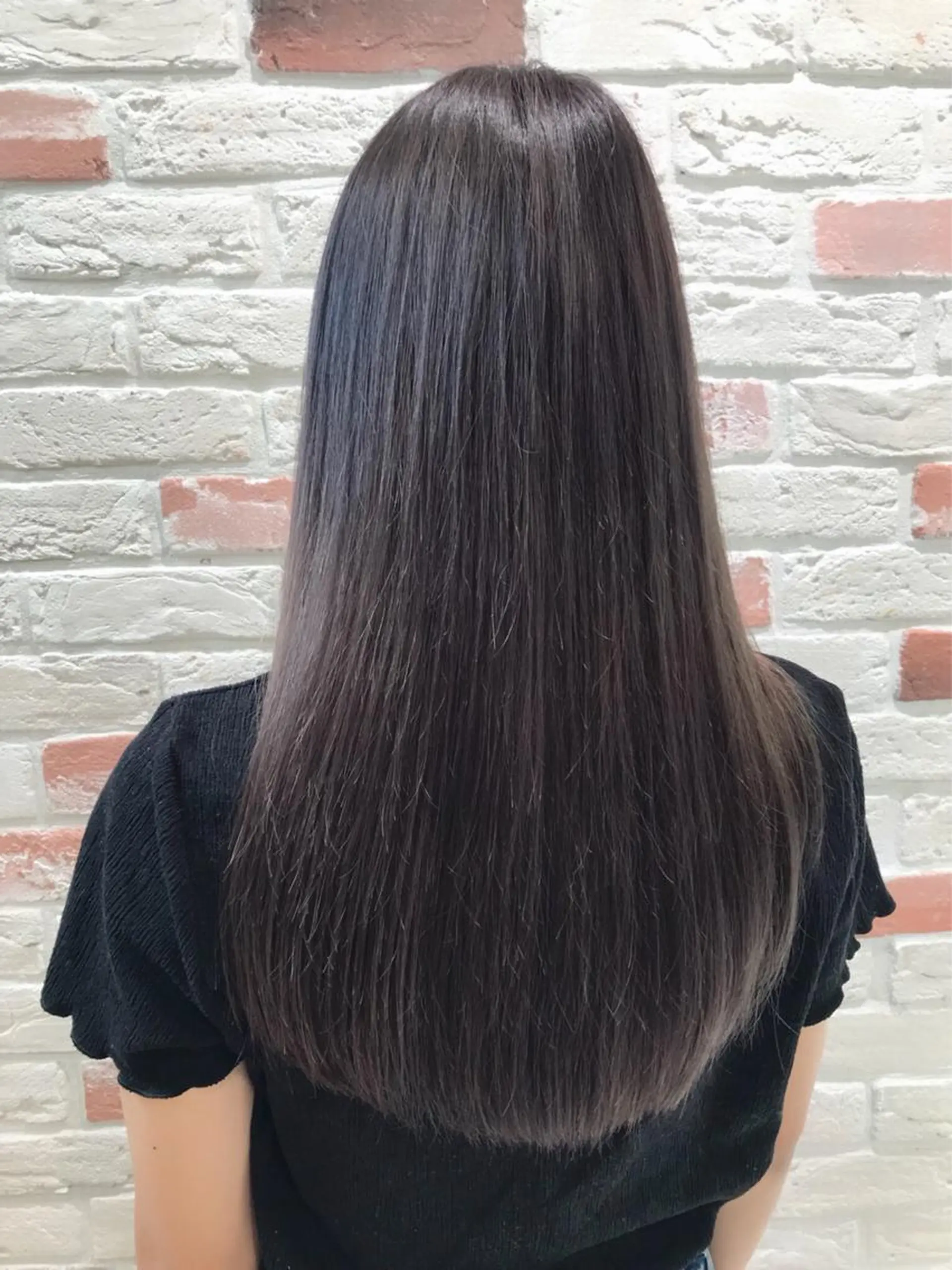 ロング カット ヘアカラー トリートメント 新宿 木下拓哉のヘアスタイル