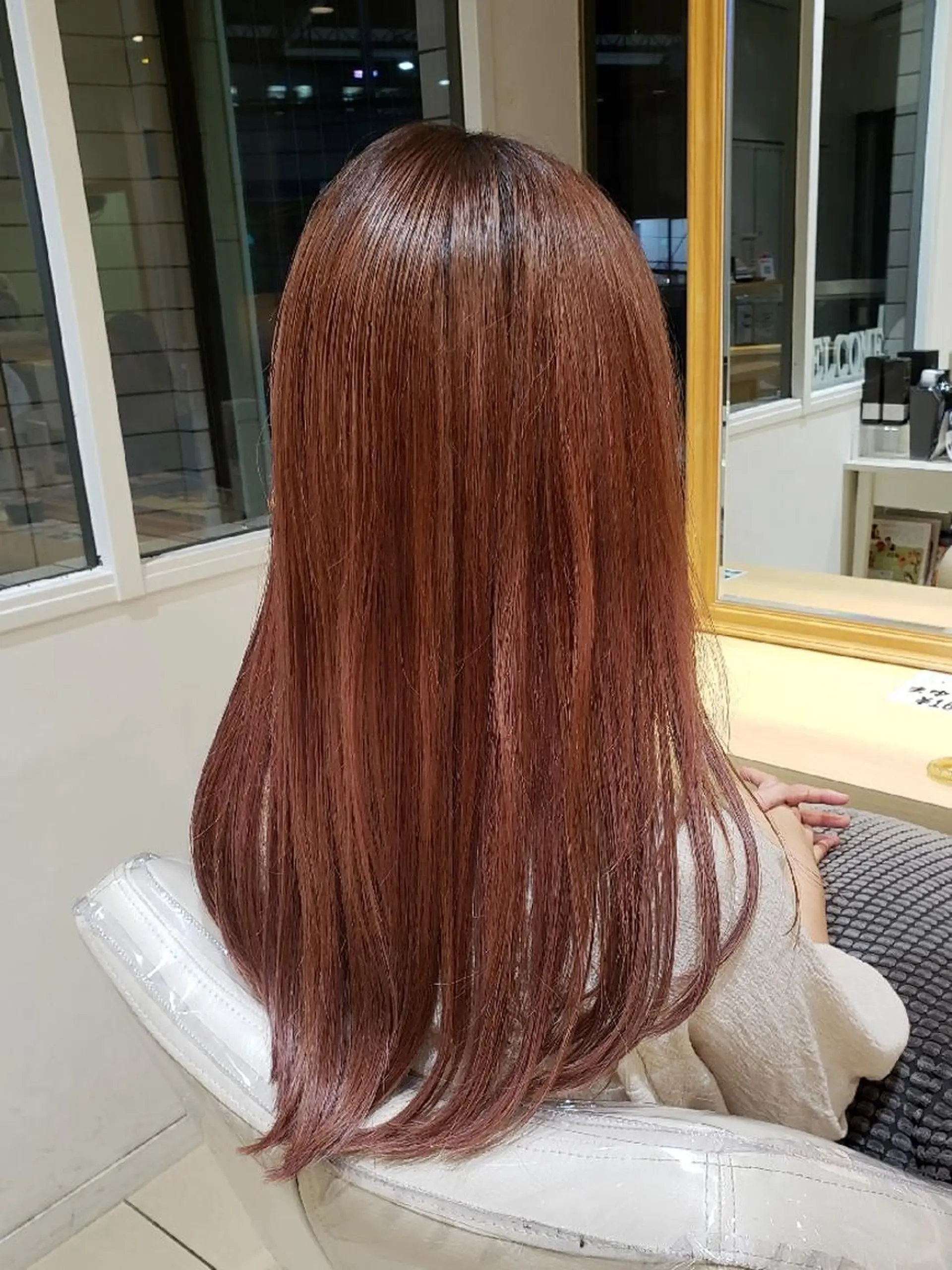 ロング カット 縮毛矯正 トリートメント 美髪⭐︎髪質改善 井上 康司のヘアスタイル