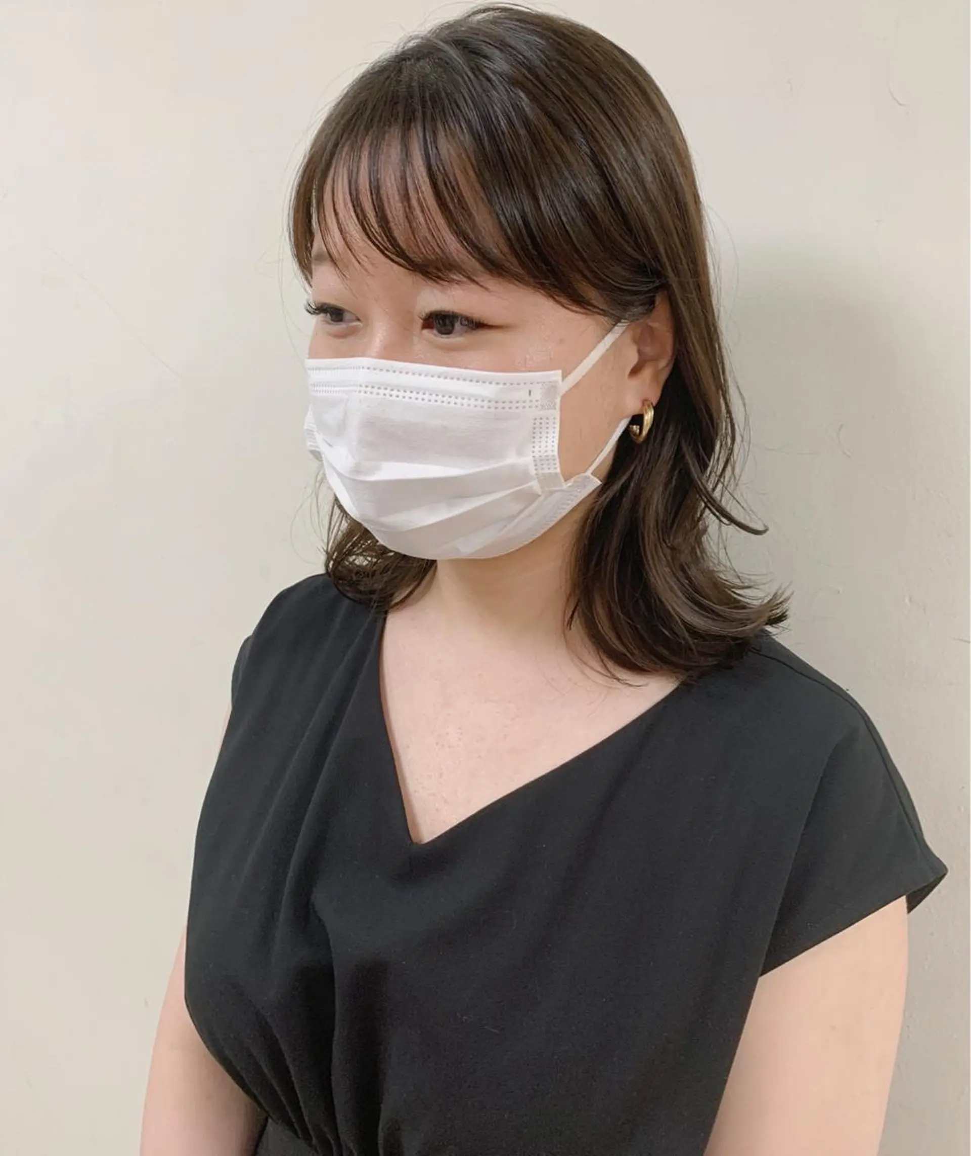 セミロング カラー カット ヘアカラー トリートメント 梅田/茶屋町 sayakaのヘアスタイル