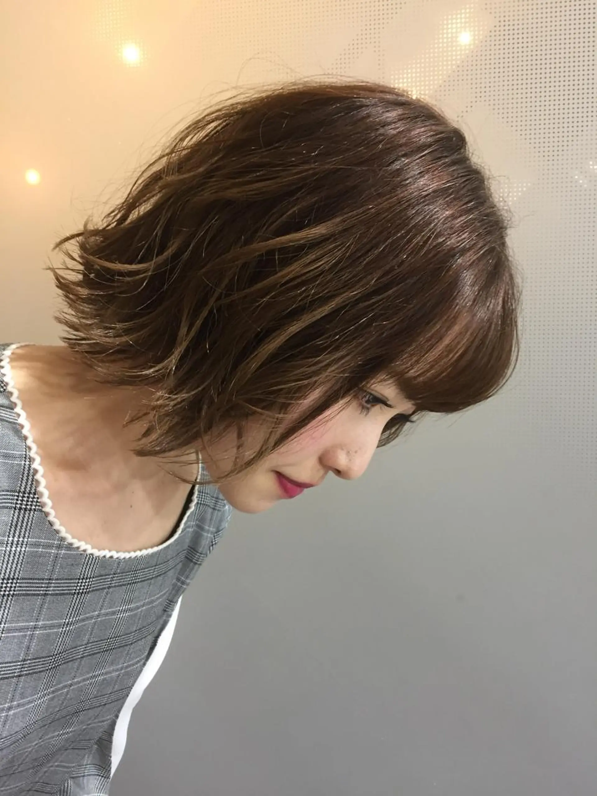 ショート ヘアカラー トリートメント Ash中目黒店 榊間茜のヘアスタイル
