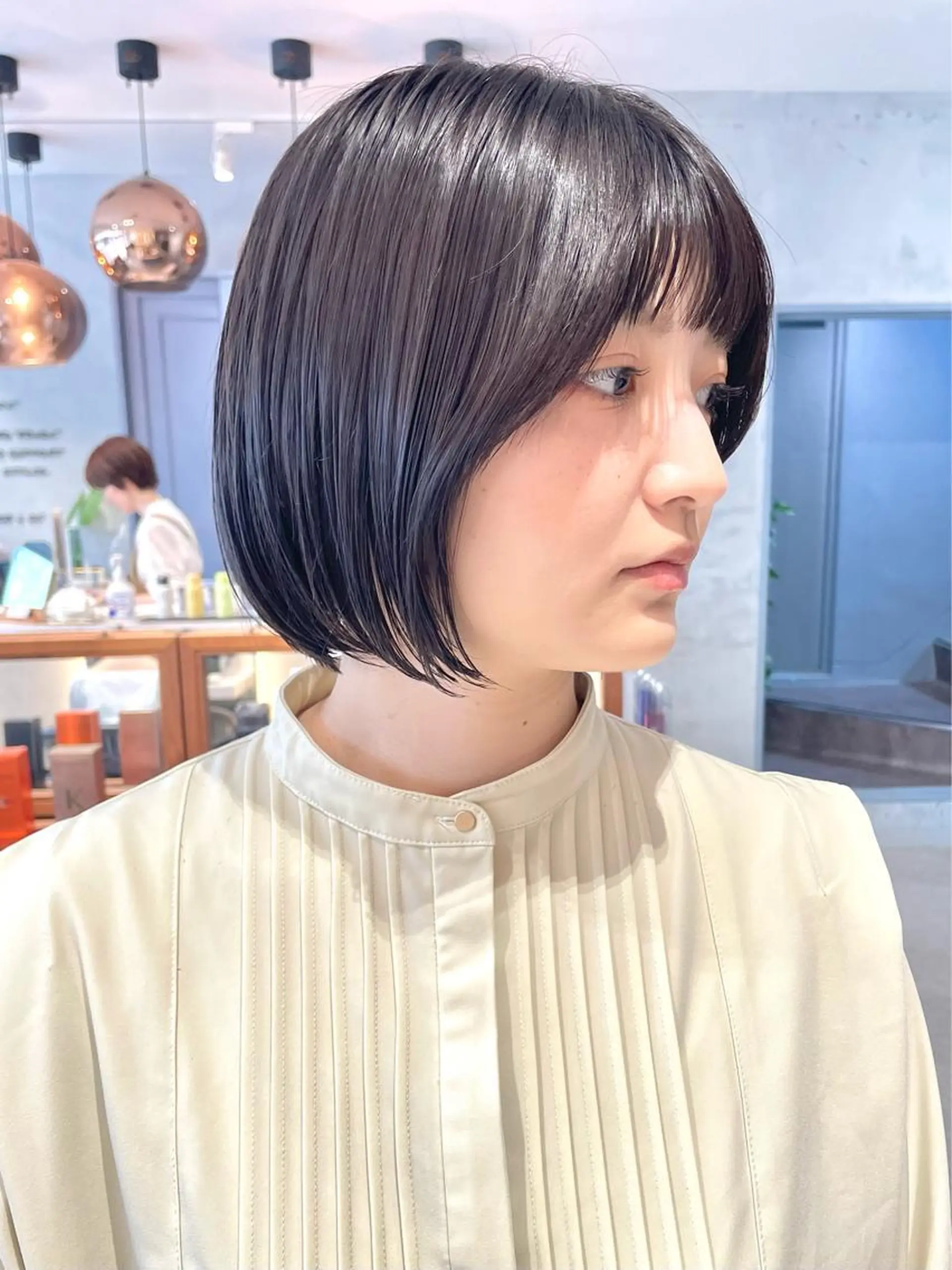 ショート カラー カット ヘアカラー トリートメント カットが得意 🫧ショートボブ🫧のヘアスタイル