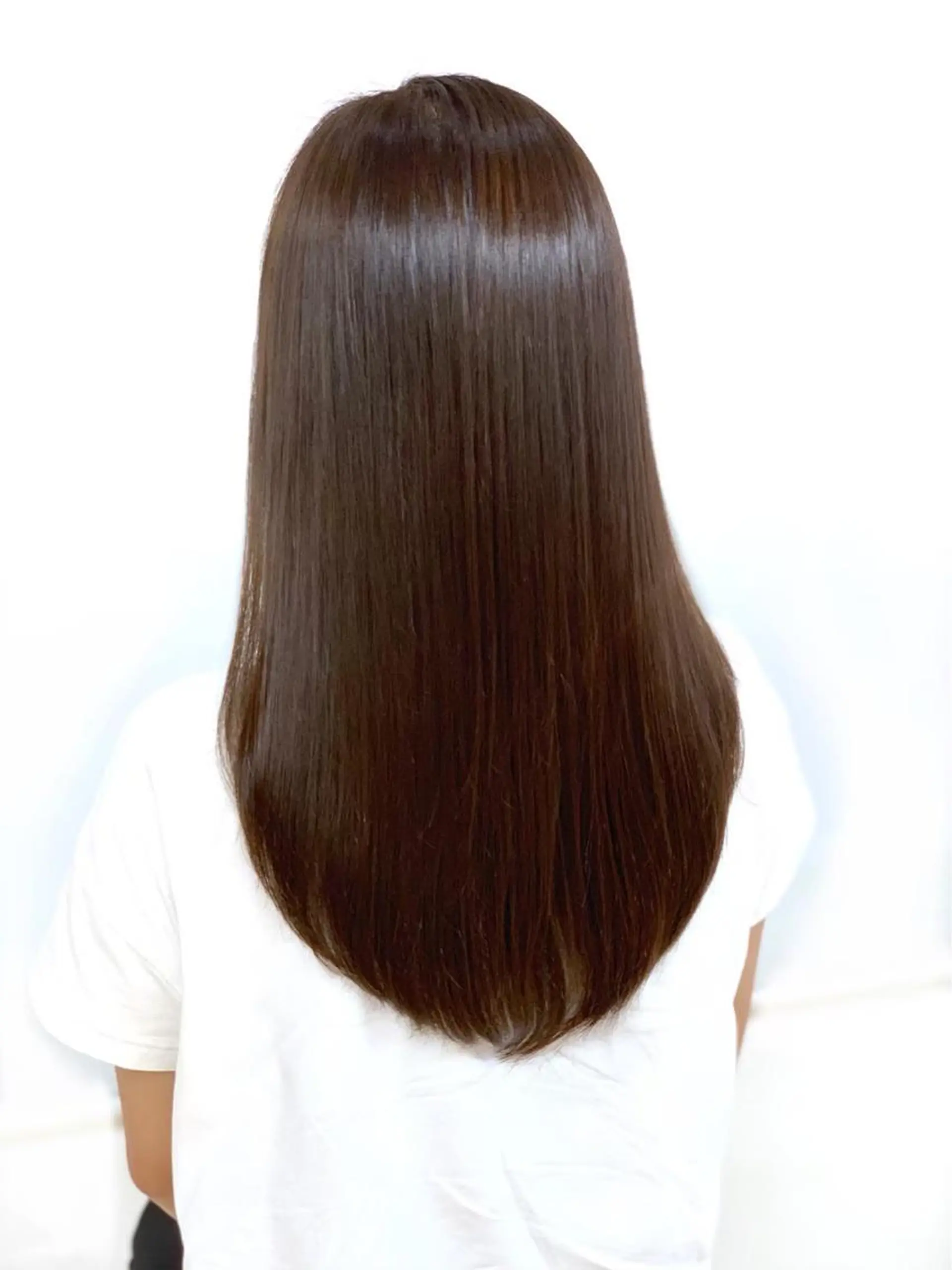 ロング カット 縮毛矯正 三澤 康司のヘアスタイル